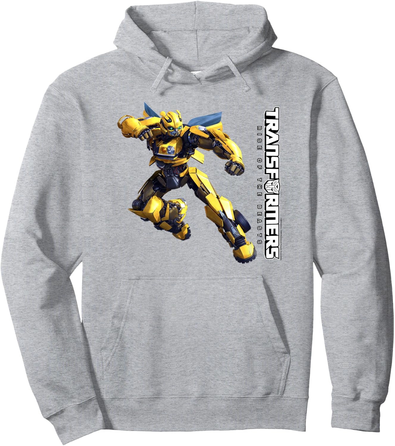 Transformers: Rise of The Beasts Bumblebee Full Body Hoodie - Hoodie | Ash
