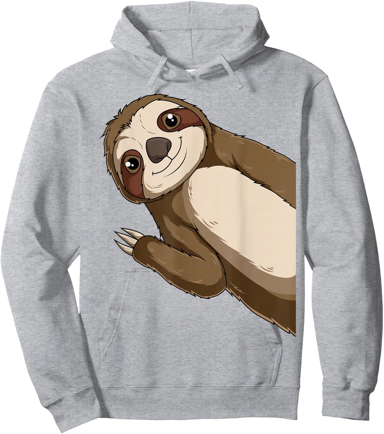 Sloth Lovers Children Boys Girls Women Hoodie - Hoodie | Ash