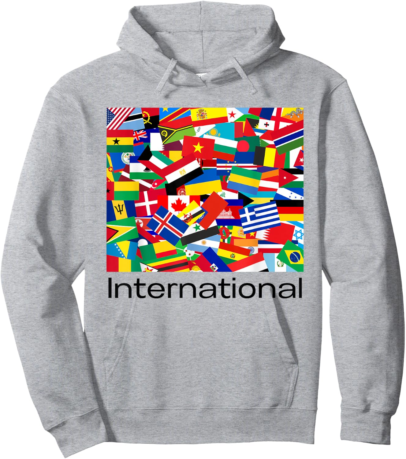 International Day of Peace National Flag United Nations Hoodie - Hoodie | Ash