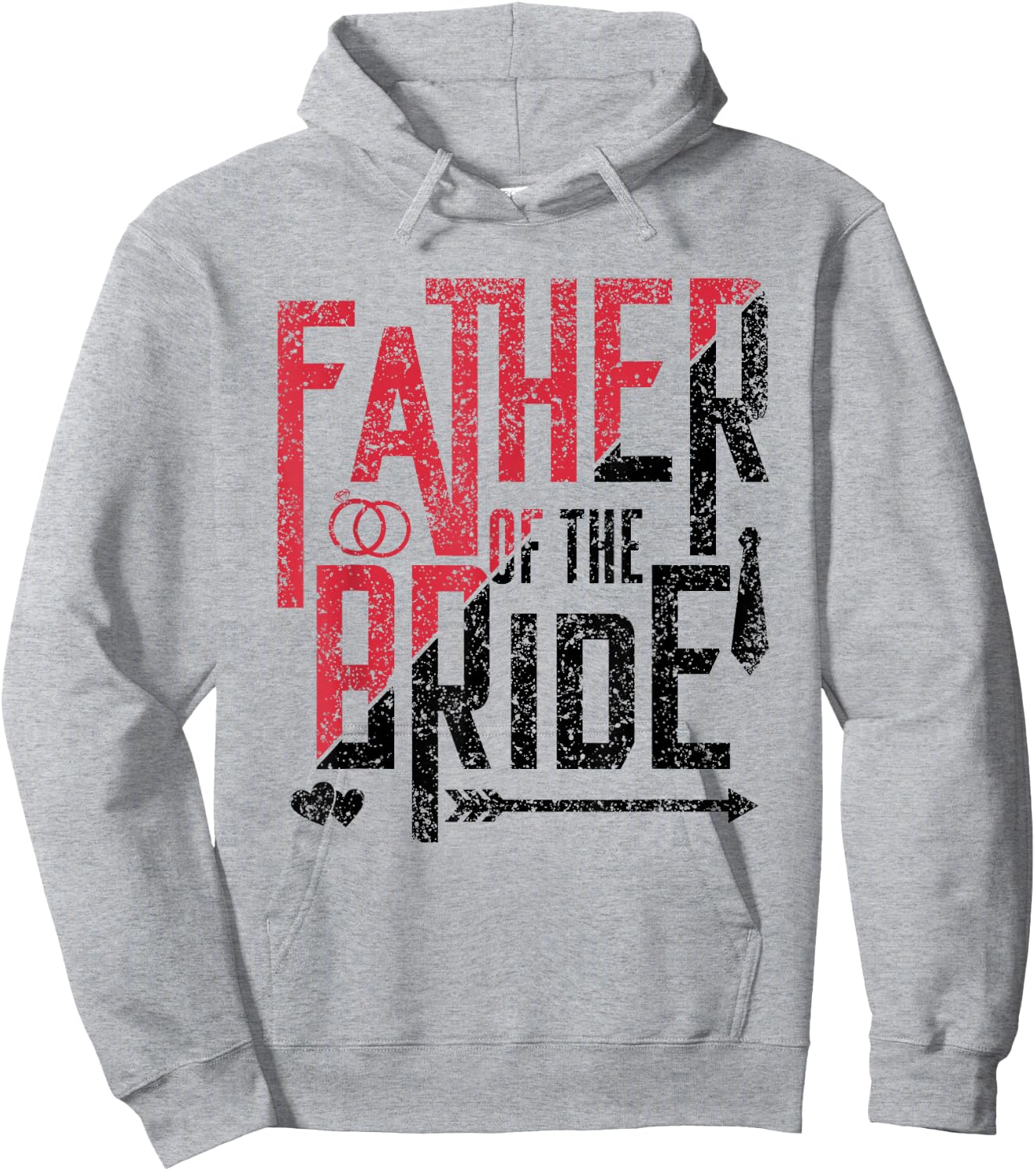 Father Of The Bride Cute Bachelorette Wedding Party Hoodie - Hoodie | Ash