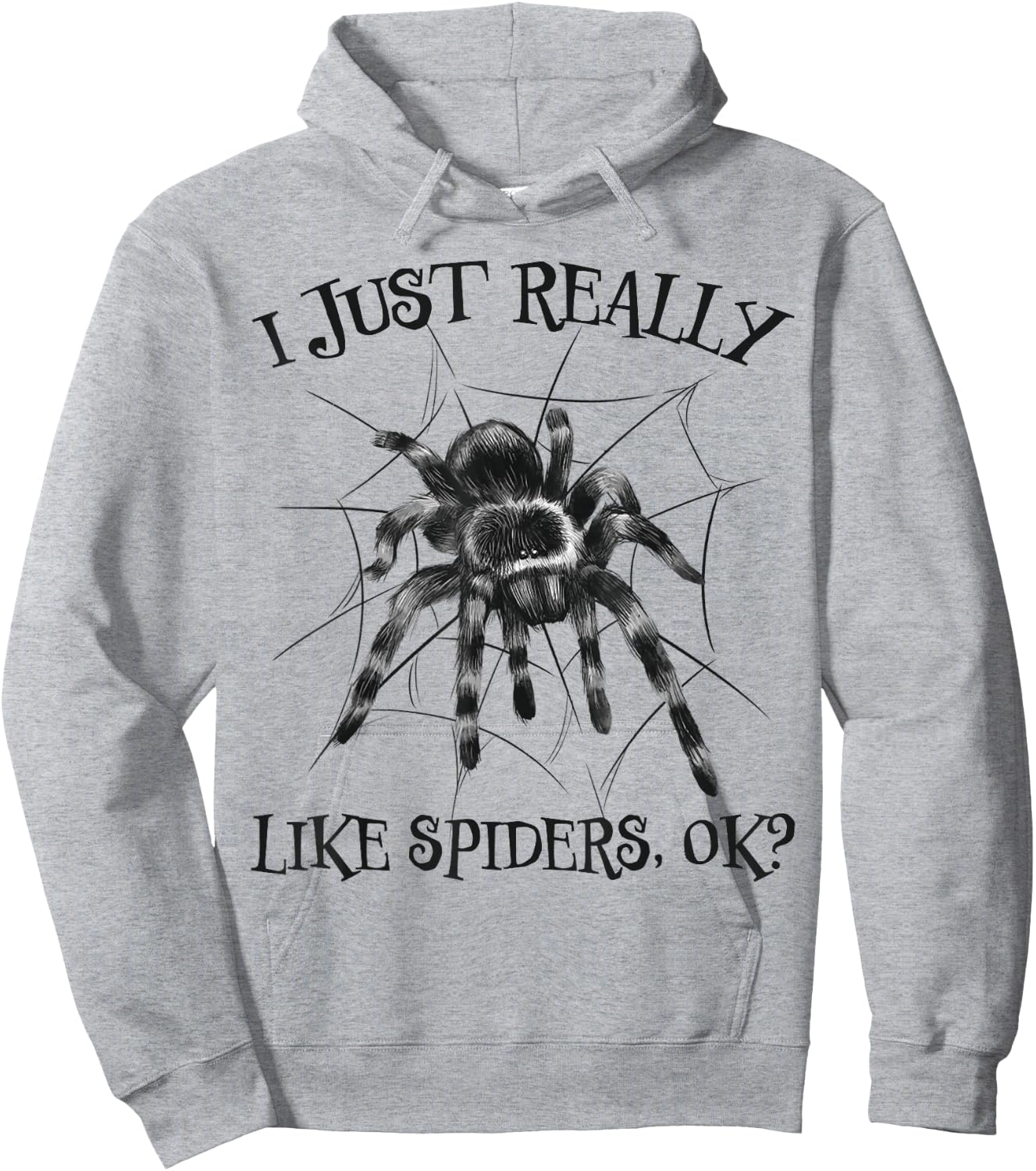 Spider Spider Saying Arachnid Spider Web Terrarium Spiders Hoodie - Hoodie | Ash