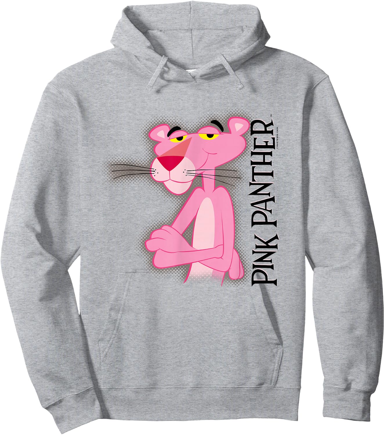 Pink Panther Cool Cat Bling Small Hoodie - Hoodie | Ash