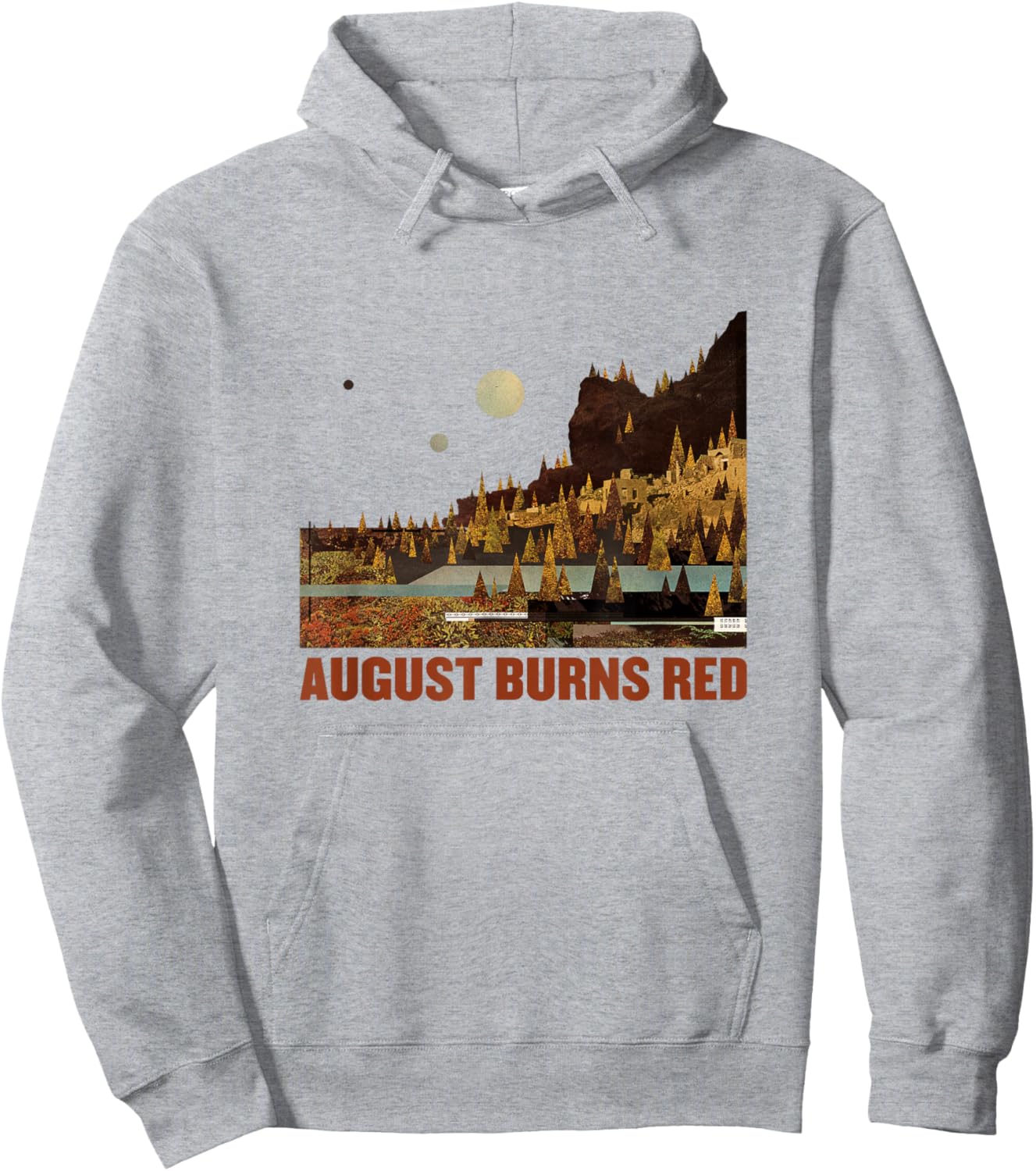 August Burns Red - Found In Far Away Places Cover Hoodie - Hoodie | Ash