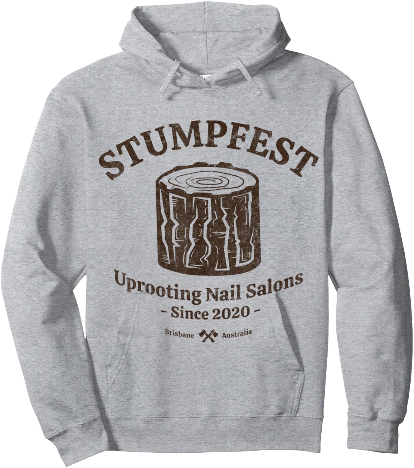 Vintage STUMPFEST! Hoodie - Hoodie | Ash