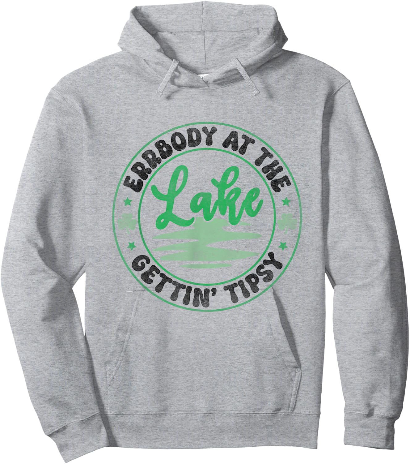 Errbody At The Lake Gettin' Tipsy Lake Life Summer Trendy Women Hoodie - Hoodie | Ash