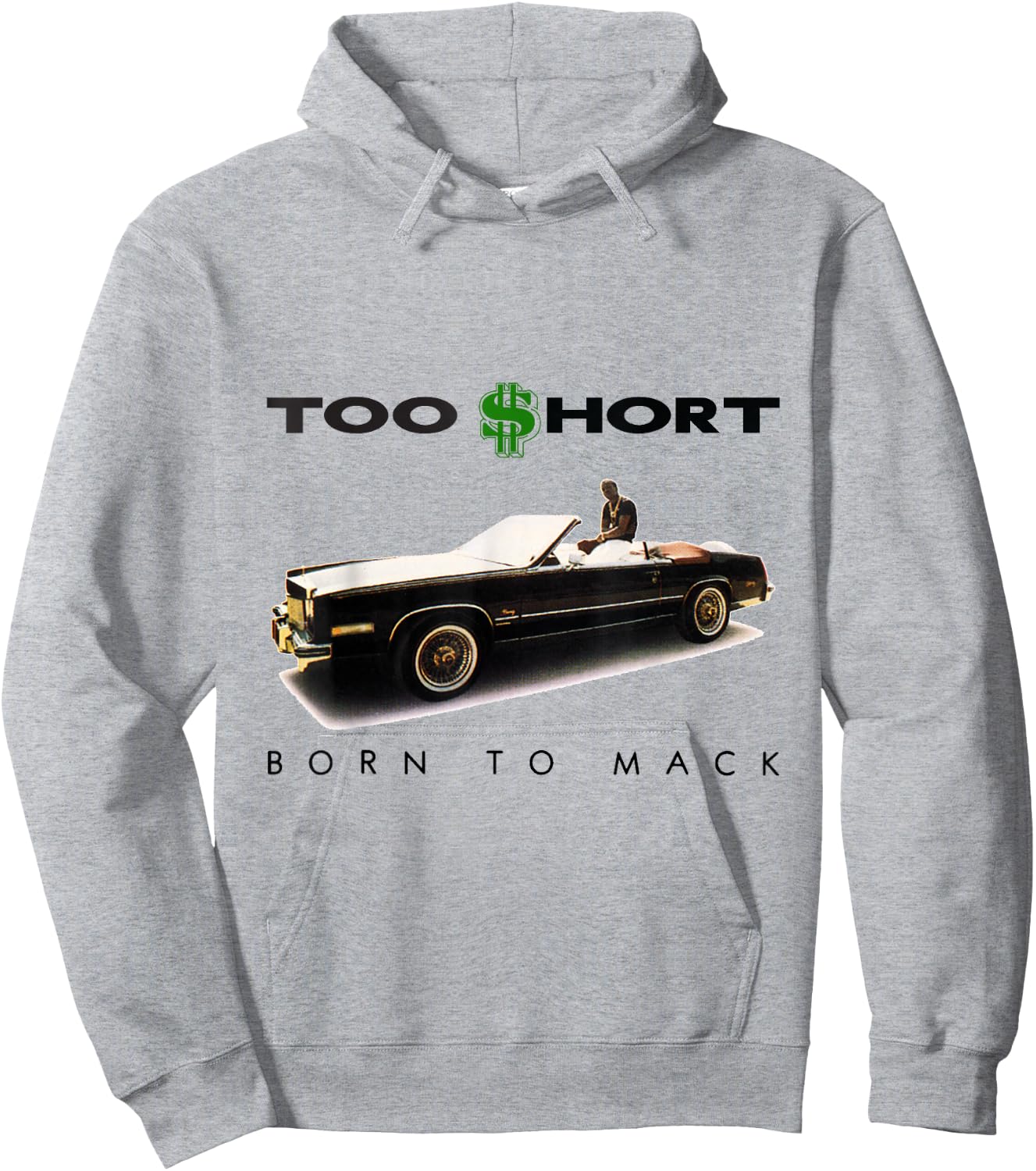 Too Short - Born To Mack Hoodie - Hoodie | Ash