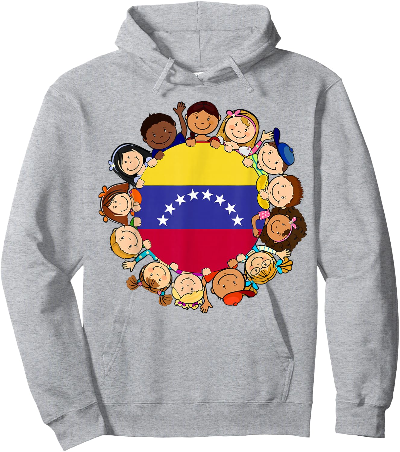 Venezuela Flag Venezuelan Kids Hispanic Heritage Month Boy Hoodie - Hoodie | Ash