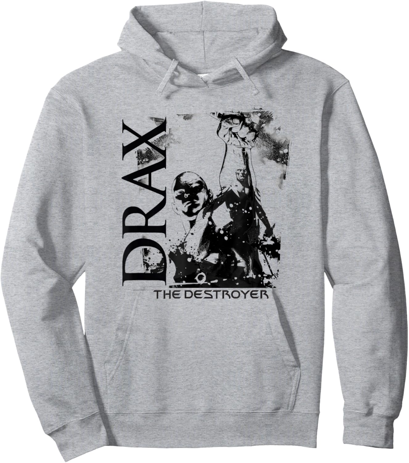 Marvel Guardians of the Galaxy Drax The Destroyer Vintage Hoodie - Hoodie | Ash