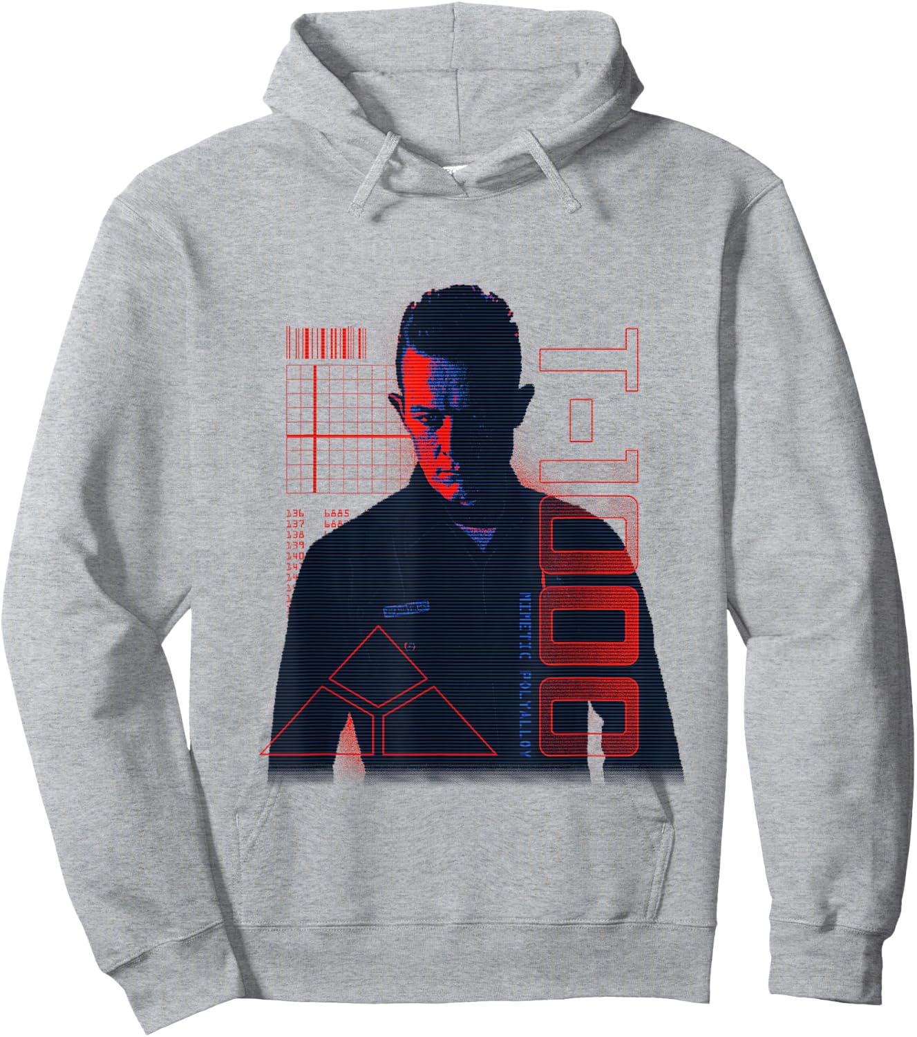 Terminator 2 Judgement Day T 1000 Hoodie - Hoodie | Ash