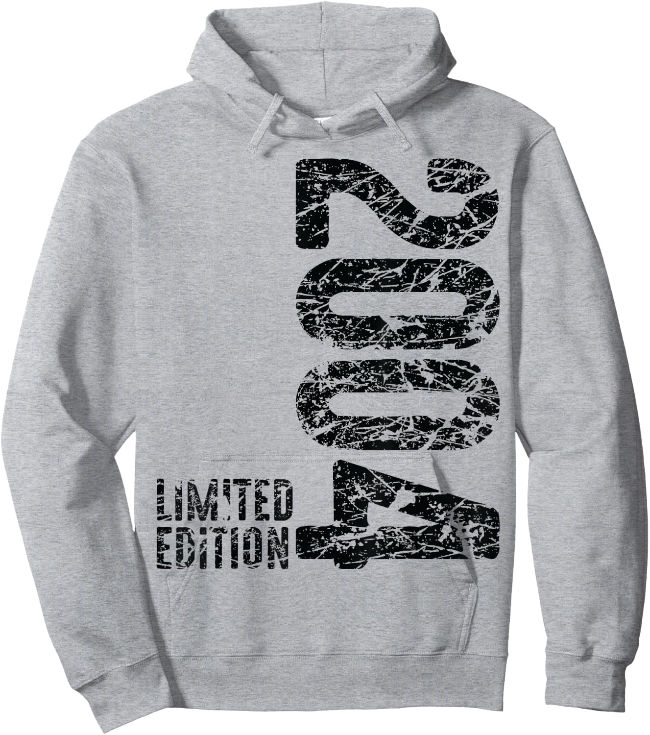 21st Birthday Man Woman 21 Years 2004 Decorative Funny Gift Hoodie - Hoodie | Ash