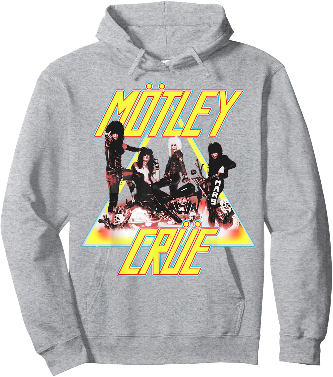 Mötley Crüe – Too Fast Motorcycle Shift On Pink Hoodie - Hoodie | Ash