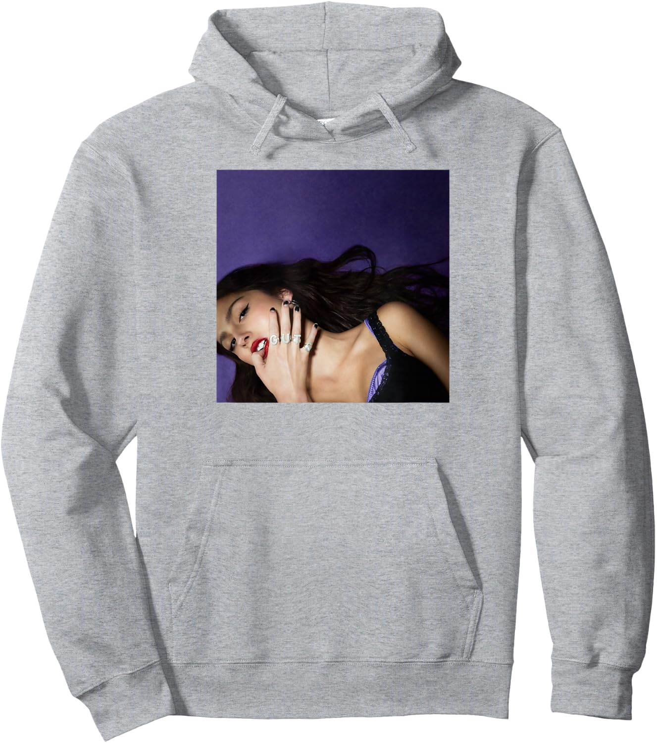 Official Olivia Rodrigo Guts Album Cover Hoodie - Hoodie | Ash