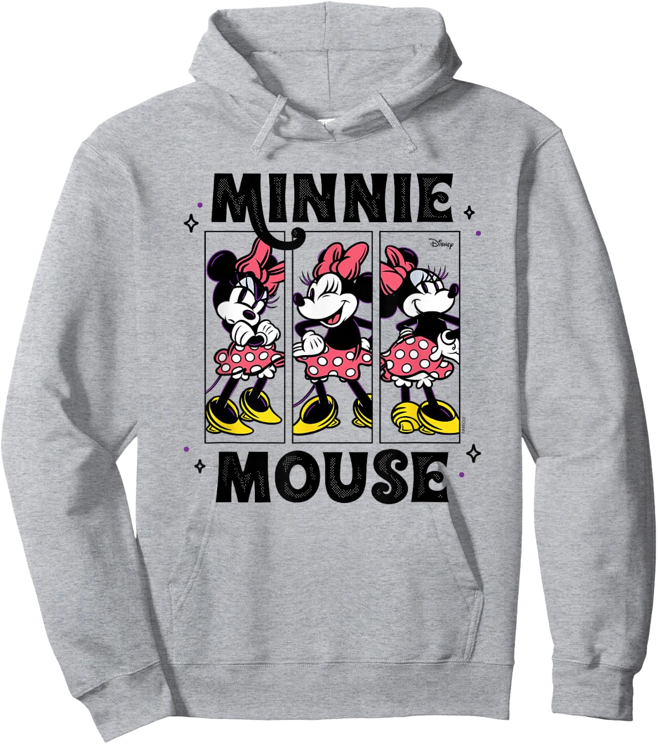 Minnie Mouse - Different Poses And Expressions Hoodie - Hoodie | Ash
