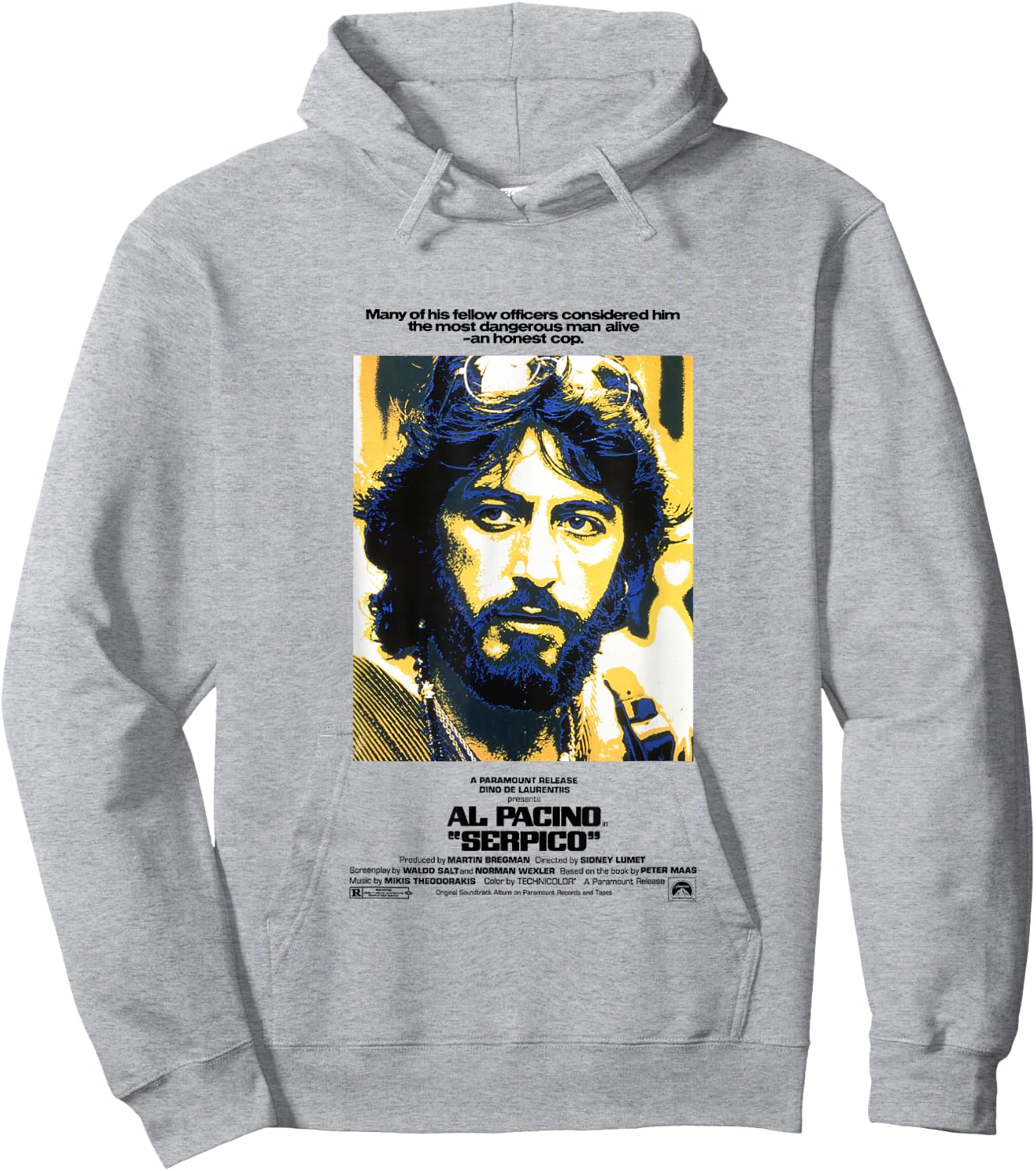 Serpico The Most Dangerous Man Alive An Honest Cop Hoodie - Hoodie | Ash