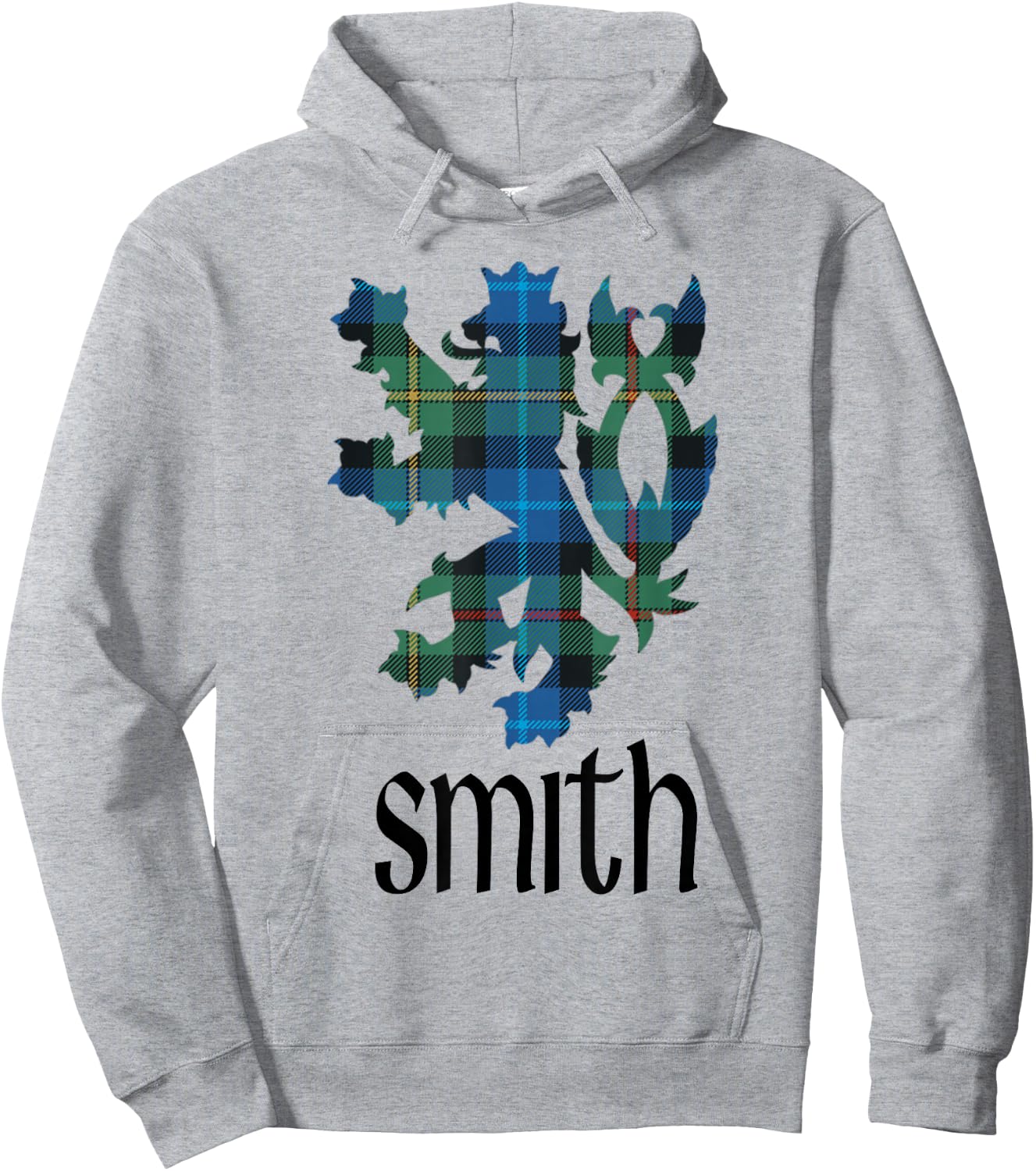 Clan Smith Tartan Scottish Family Name Scotland Pride Hoodie - Hoodie | Ash
