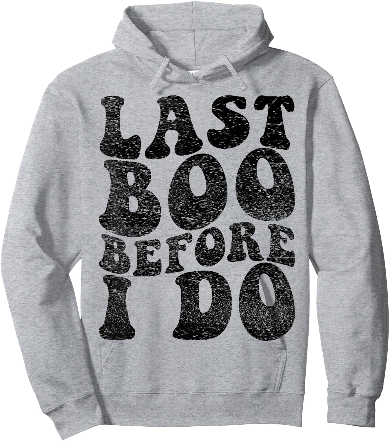Last Boo Before I say I do Bride's Boo Crew Bachelorette Hoodie - Hoodie | Ash