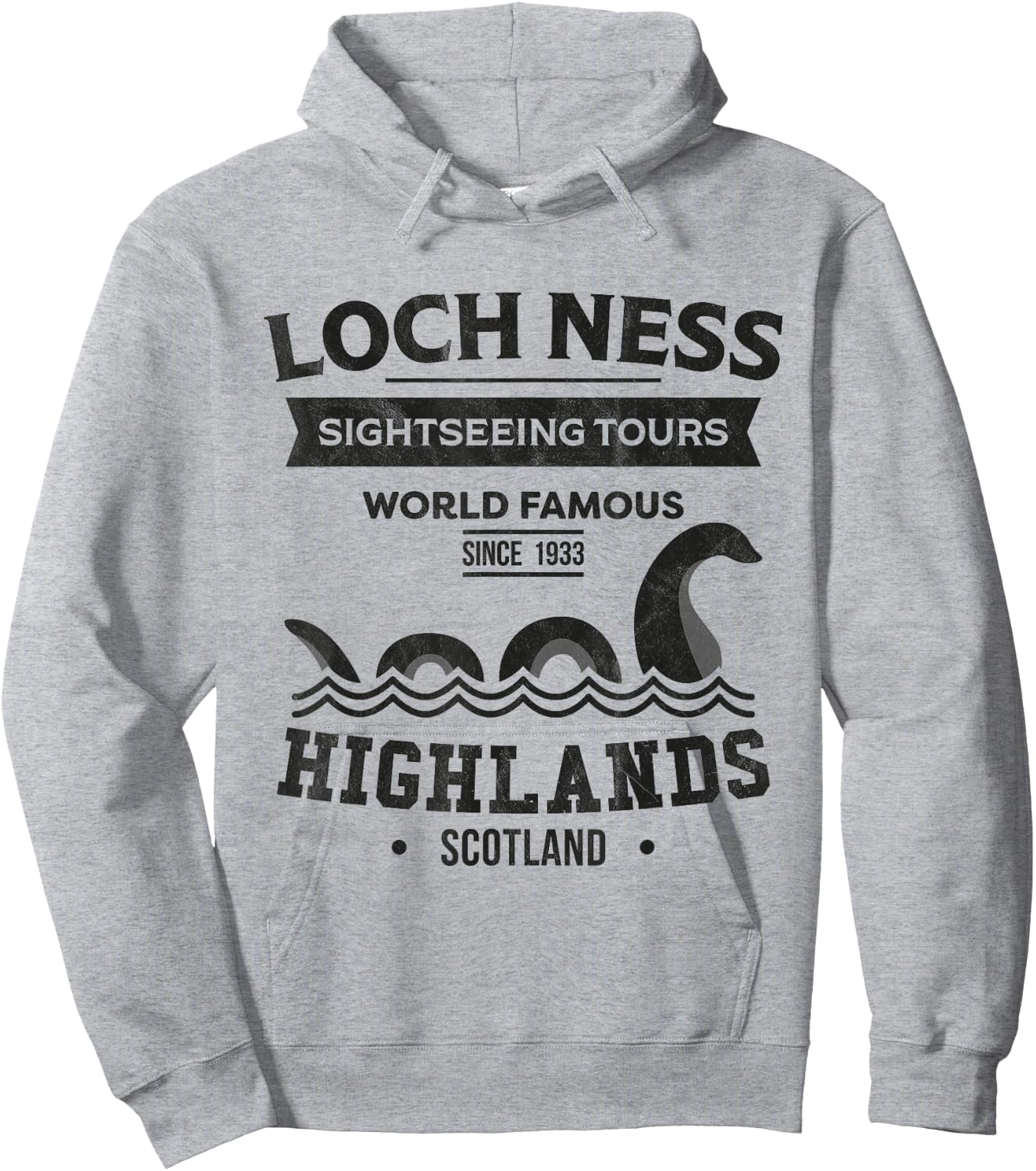 Loch Ness Sightseeing Tour Hoodie - Hoodie | Ash