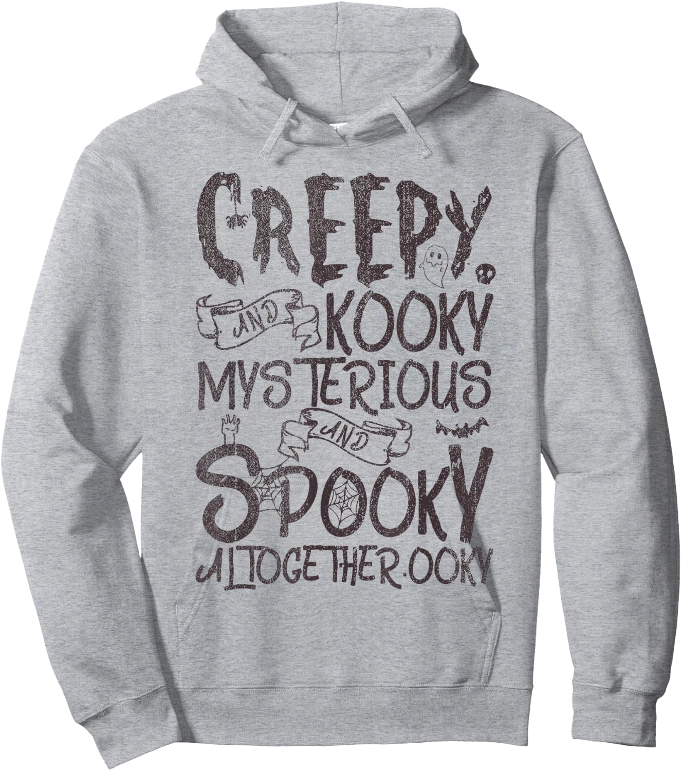 Creepy And Kooky Mysterious And Spooky Together Hoodie - Hoodie | Ash