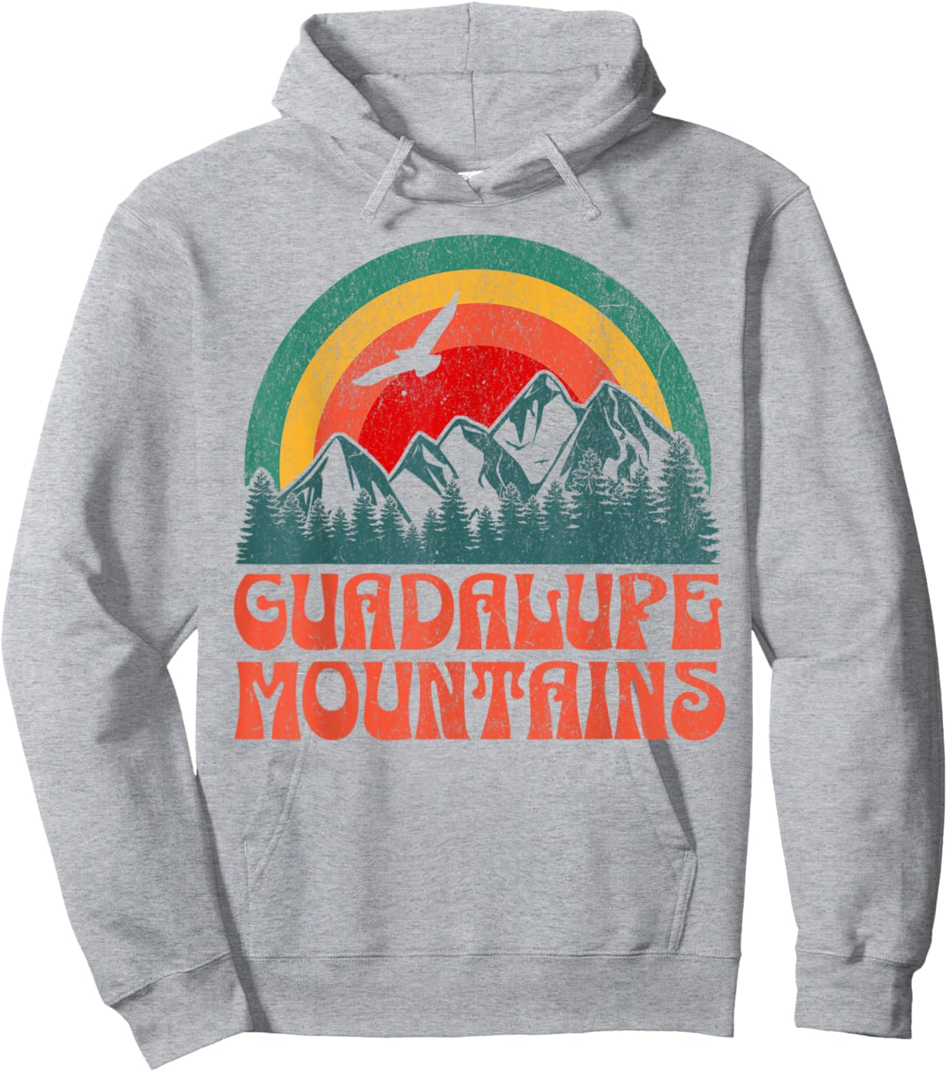 Guadalupe Mountains National Park Hoodie - Hoodie | Ash