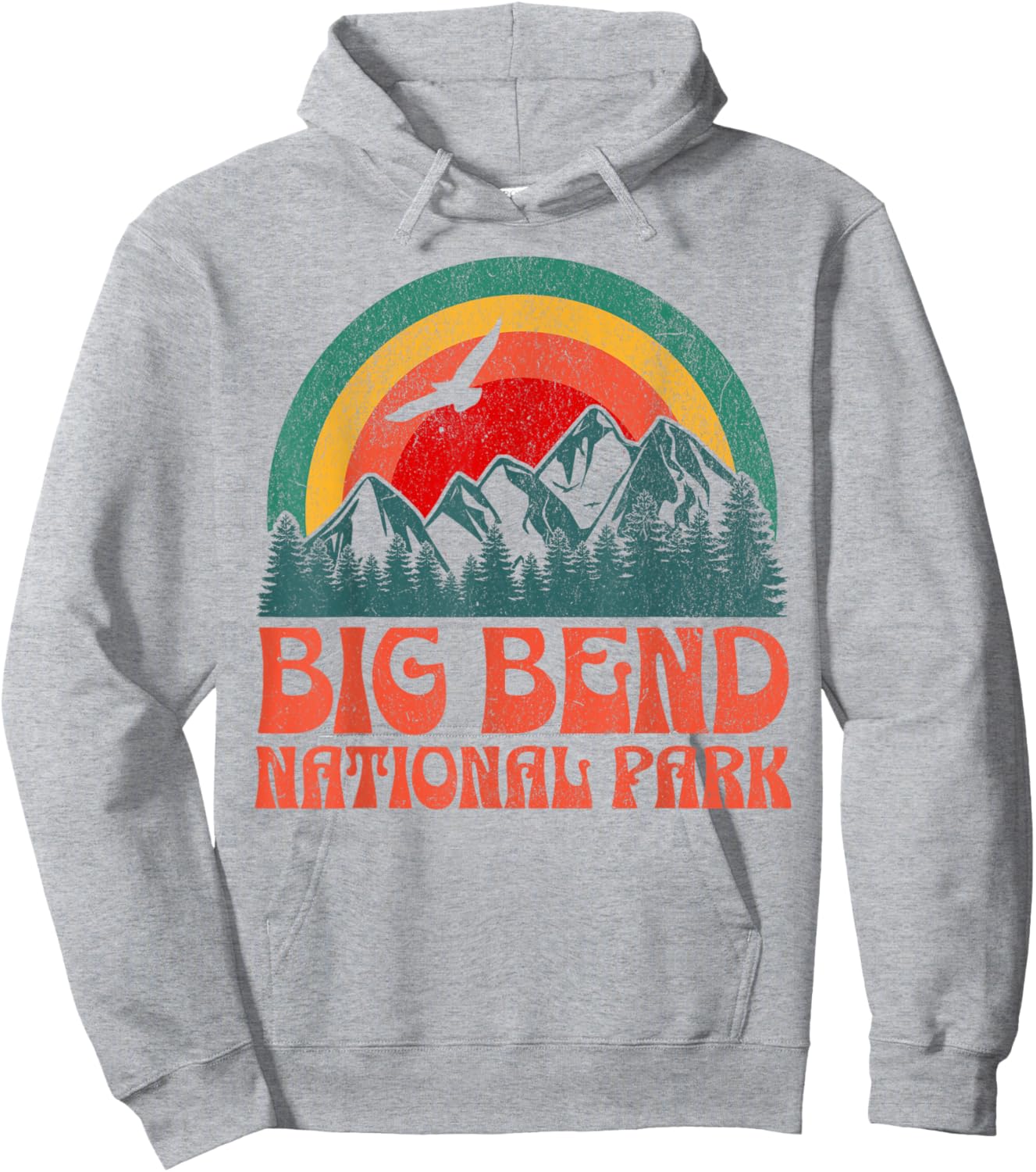 Big Bend National Park Hoodie - Hoodie | Ash
