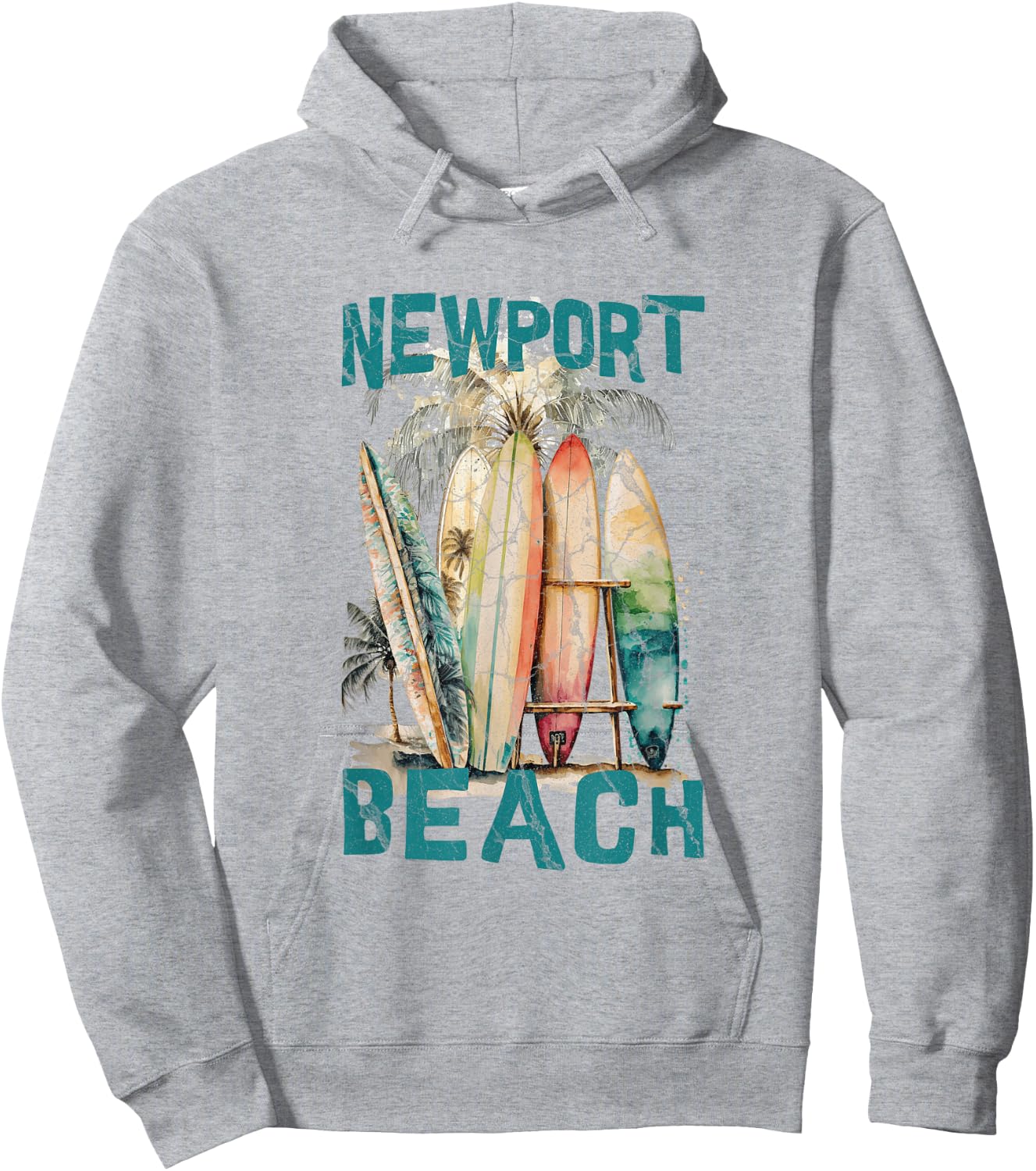 Newport Beach Hoodie - Hoodie | Ash