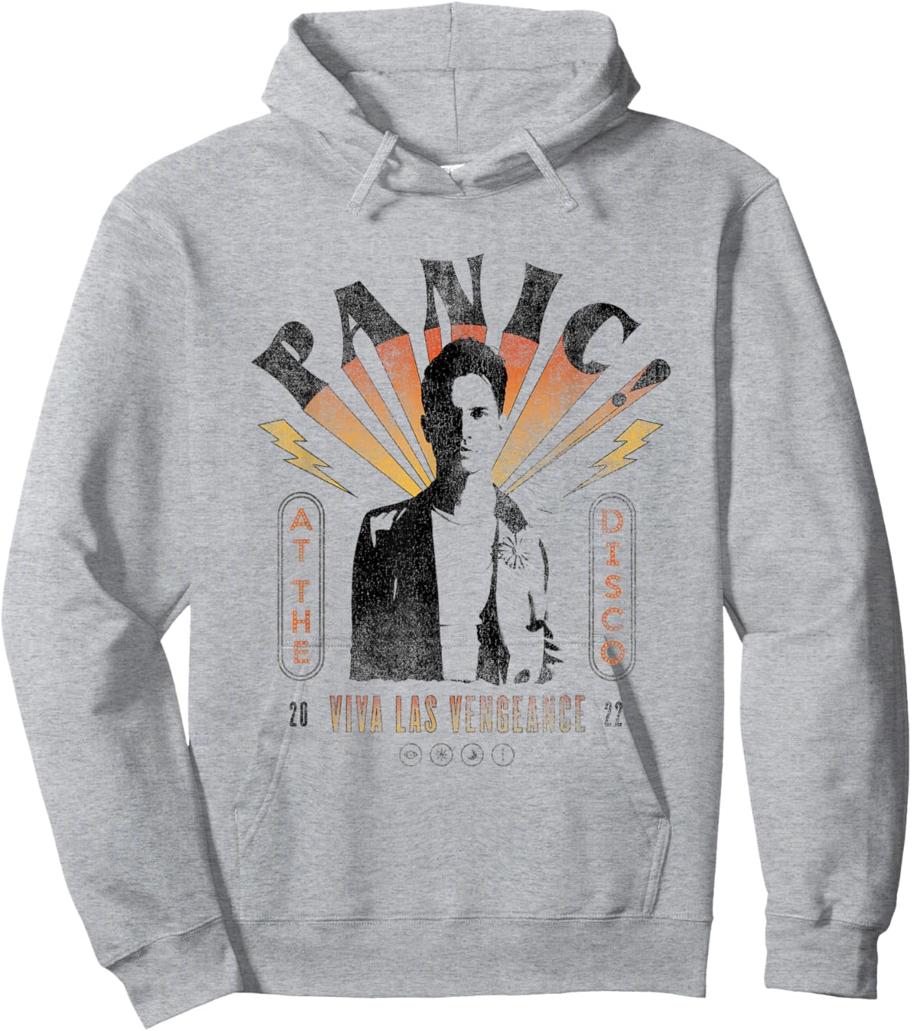 Panic! At The Disco - Viva Las Vengeance Portrait Hoodie - Hoodie | Ash