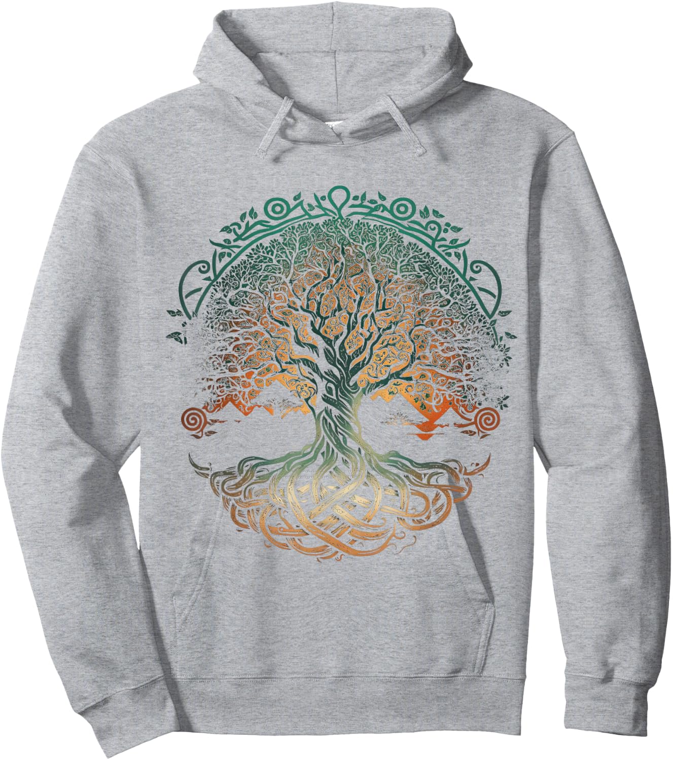 Tree of Life Yggdrasil Viking Midgard Thor Walhalla Hoodie - Hoodie | Ash