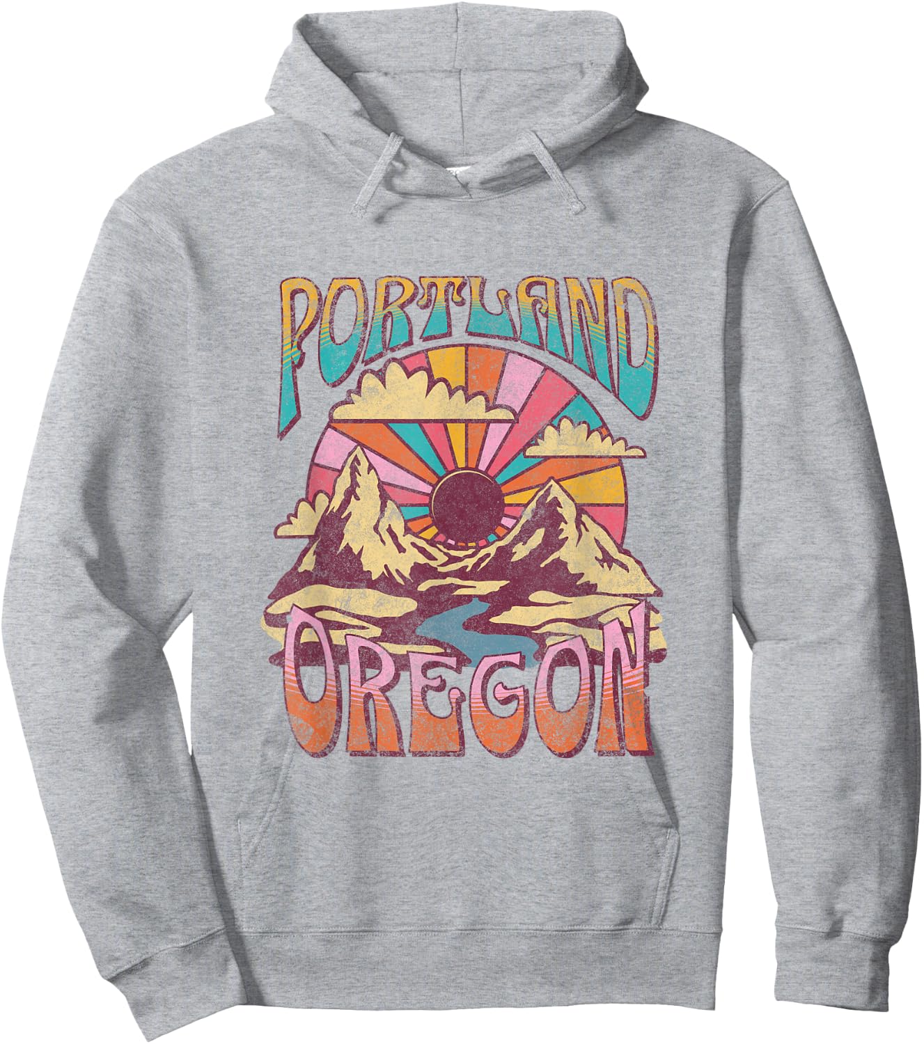 Portland Oregon Hoodie - Hoodie | Ash