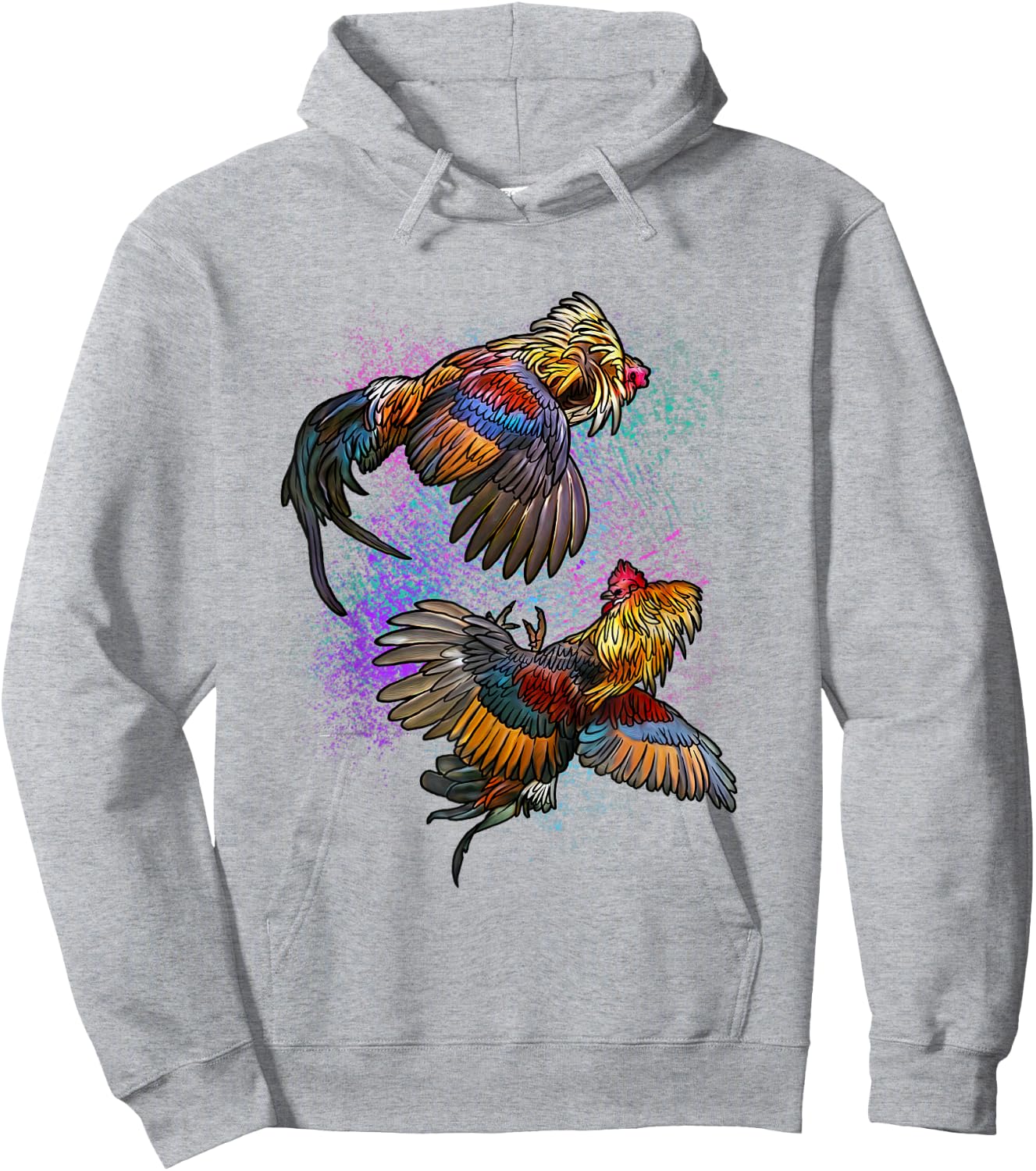Peleas De Gallos Cockfighter Game Fowl Cockfighting Rooster Hoodie - Hoodie | Ash