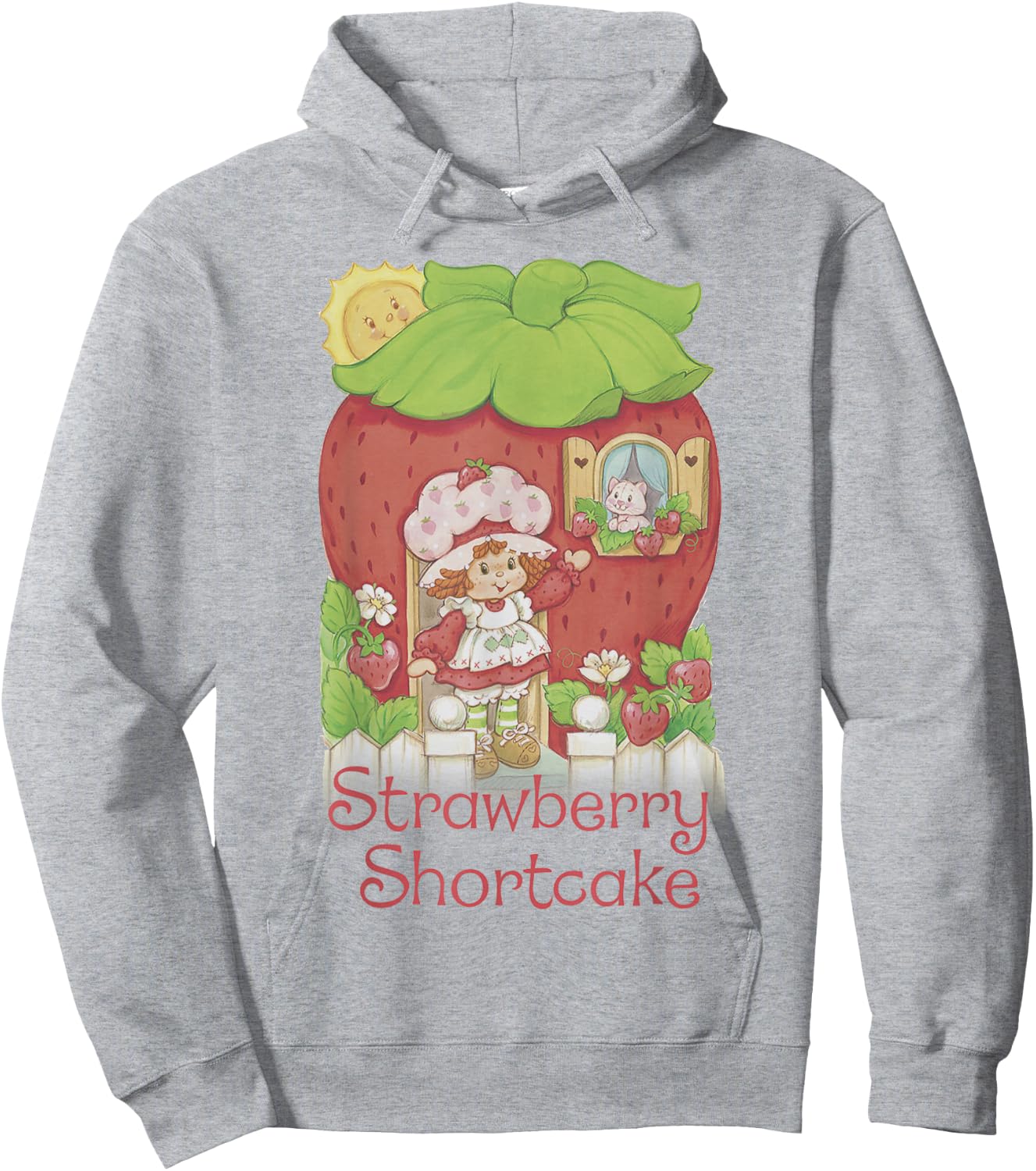 Strawberry Shortcake Berry House Poster Hoodie - Hoodie | Ash