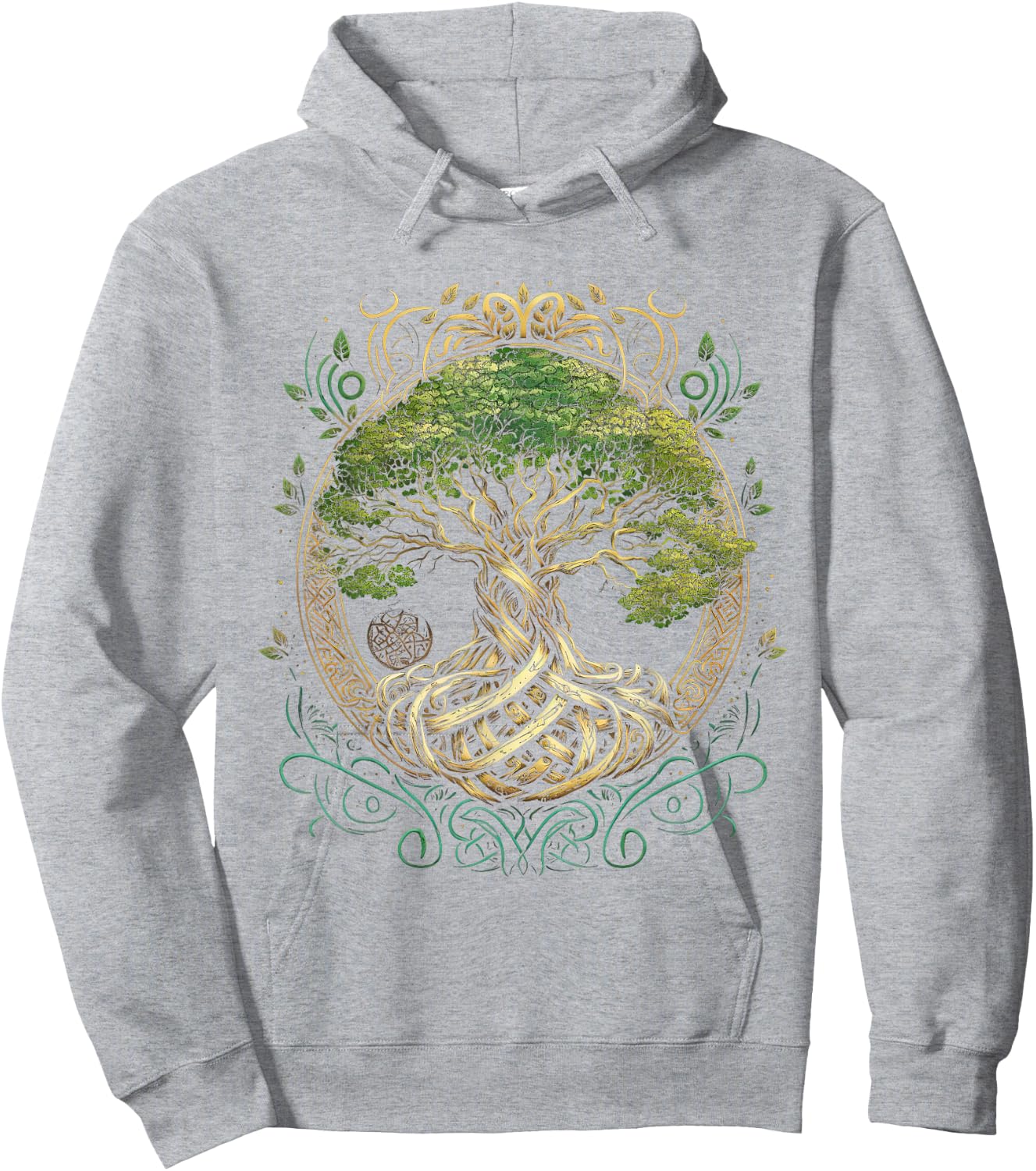 Tree of Life Yggdrasil Viking Midgard Thor Walhalla Hoodie - Hoodie | Ash