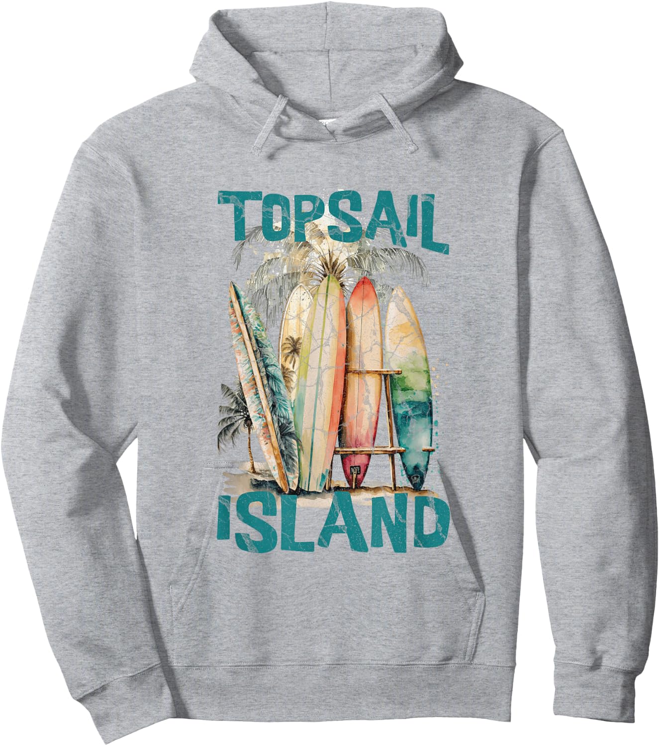 Topsail Island Hoodie - Hoodie | Ash