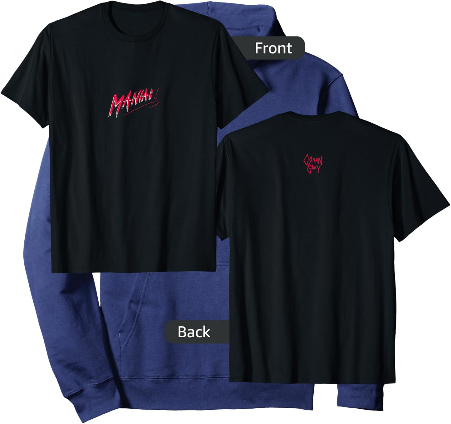 Official Conan Gray Maniac Hoodie - Hoodie | Navy