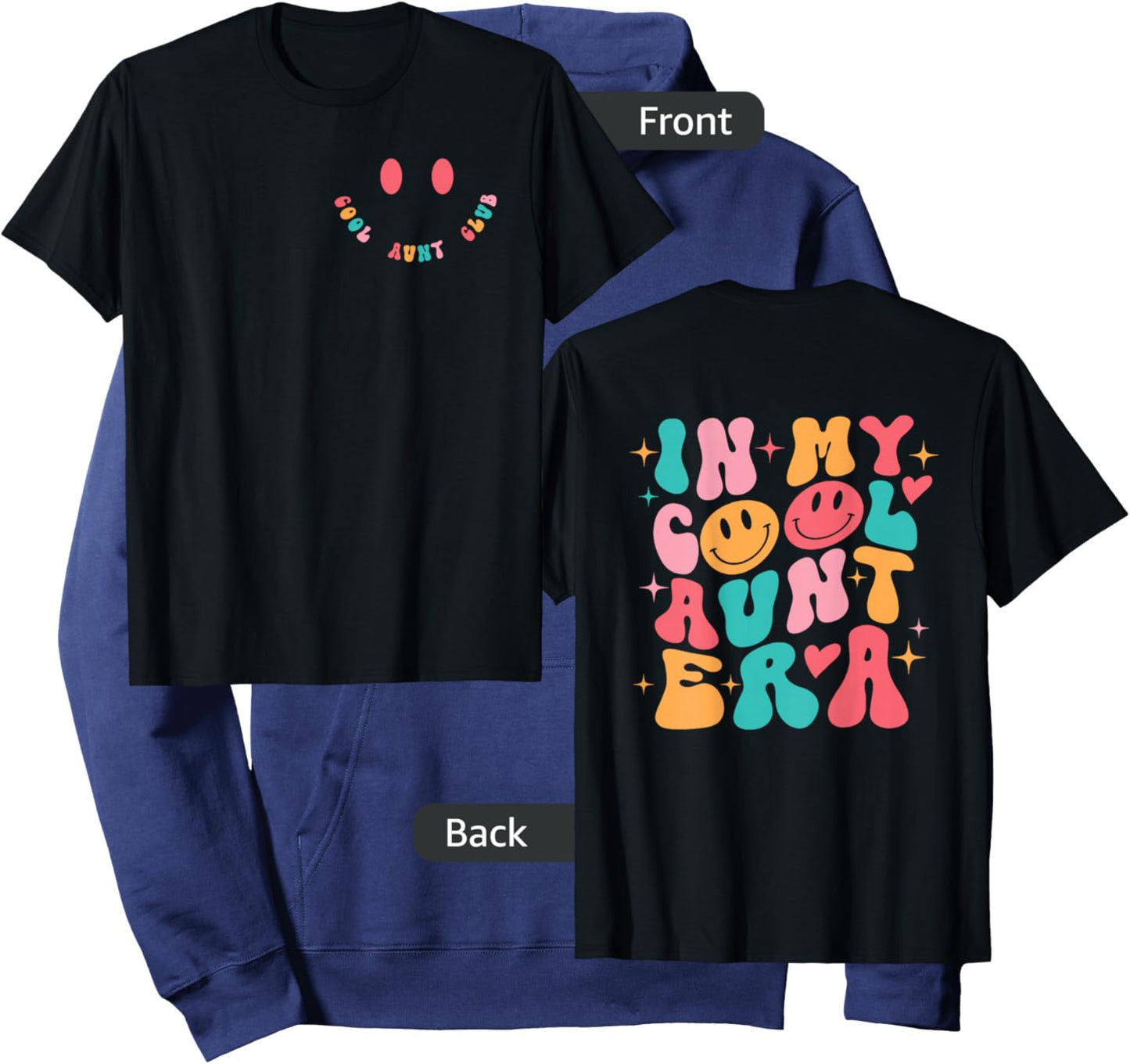 In My Cool Aunt Era Hoodie - Hoodie | Navy