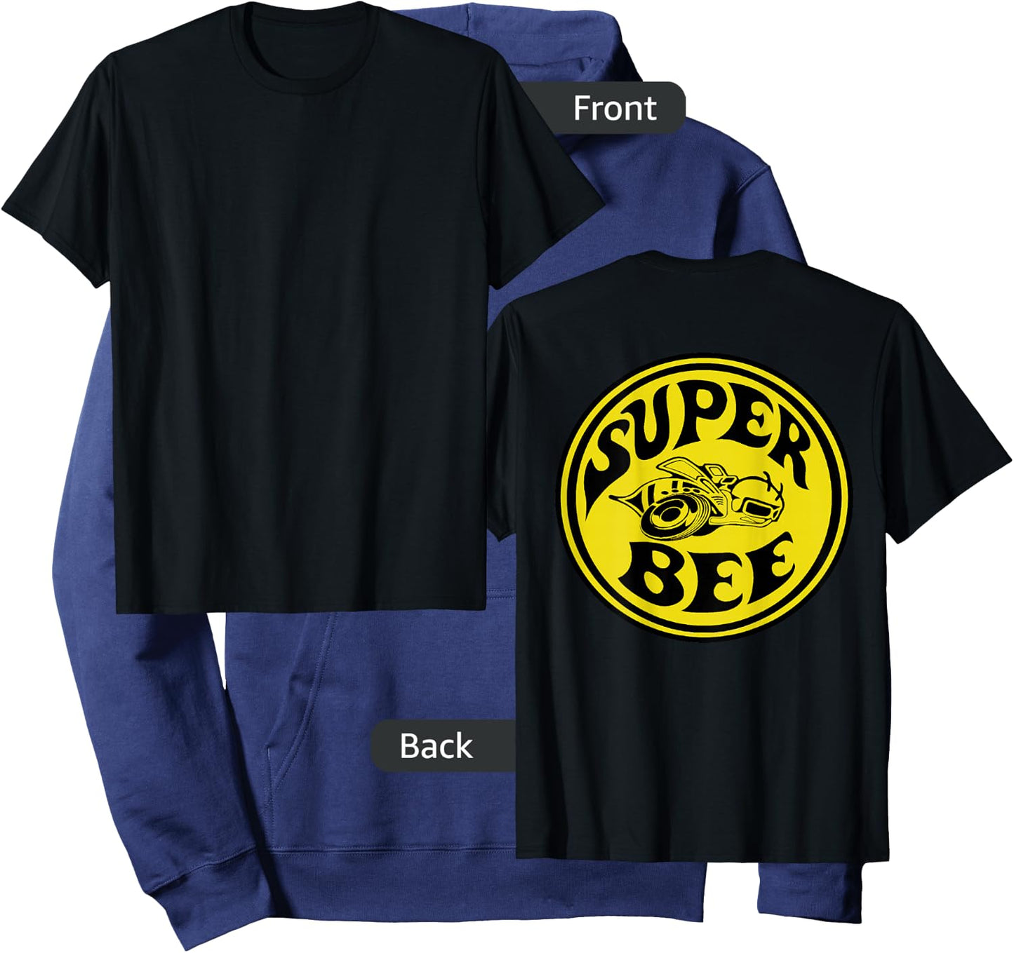 Back Print Only Retro Vintage Gas Station Motor Oil Garage Hoodie - Hoodie | Navy
