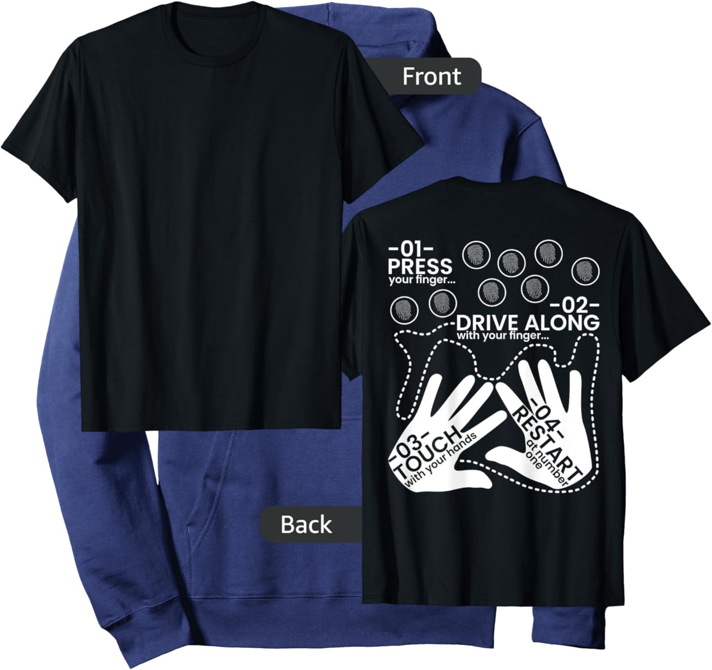 Massage Tutorial & Instruction Back Massage Therapist Hoodie - Hoodie | Navy