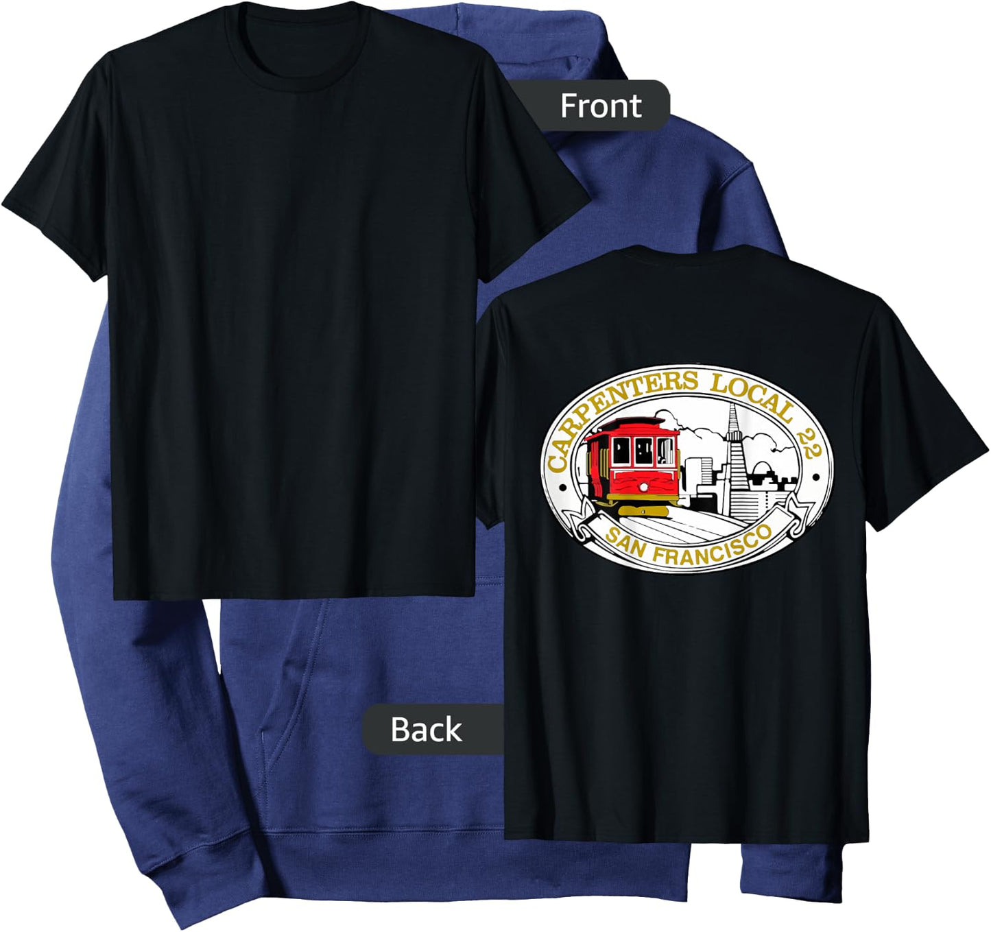 San Francisco Carpenters Hoodie - Hoodie | Navy