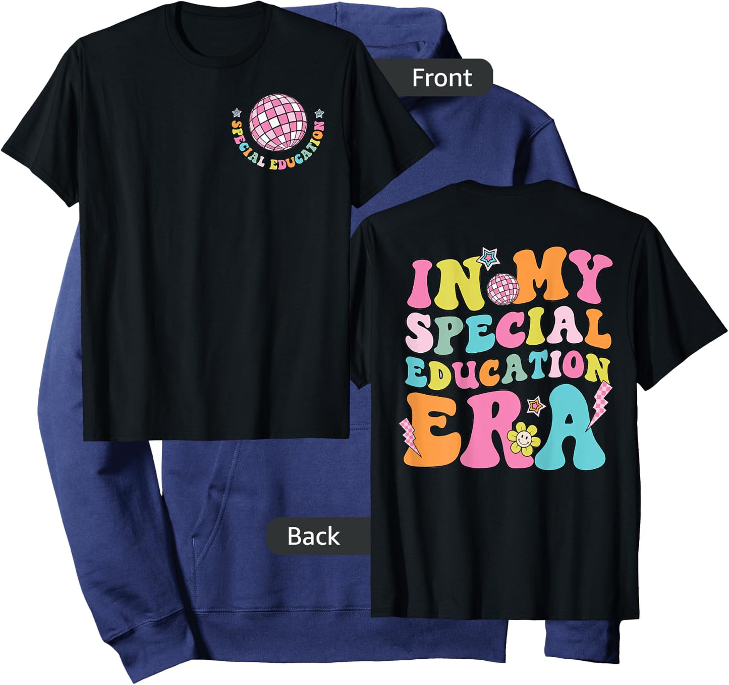 In My Special Educaton Era Sped Teacher Squad Education Men Women Hoodie - Hoodie | Navy
