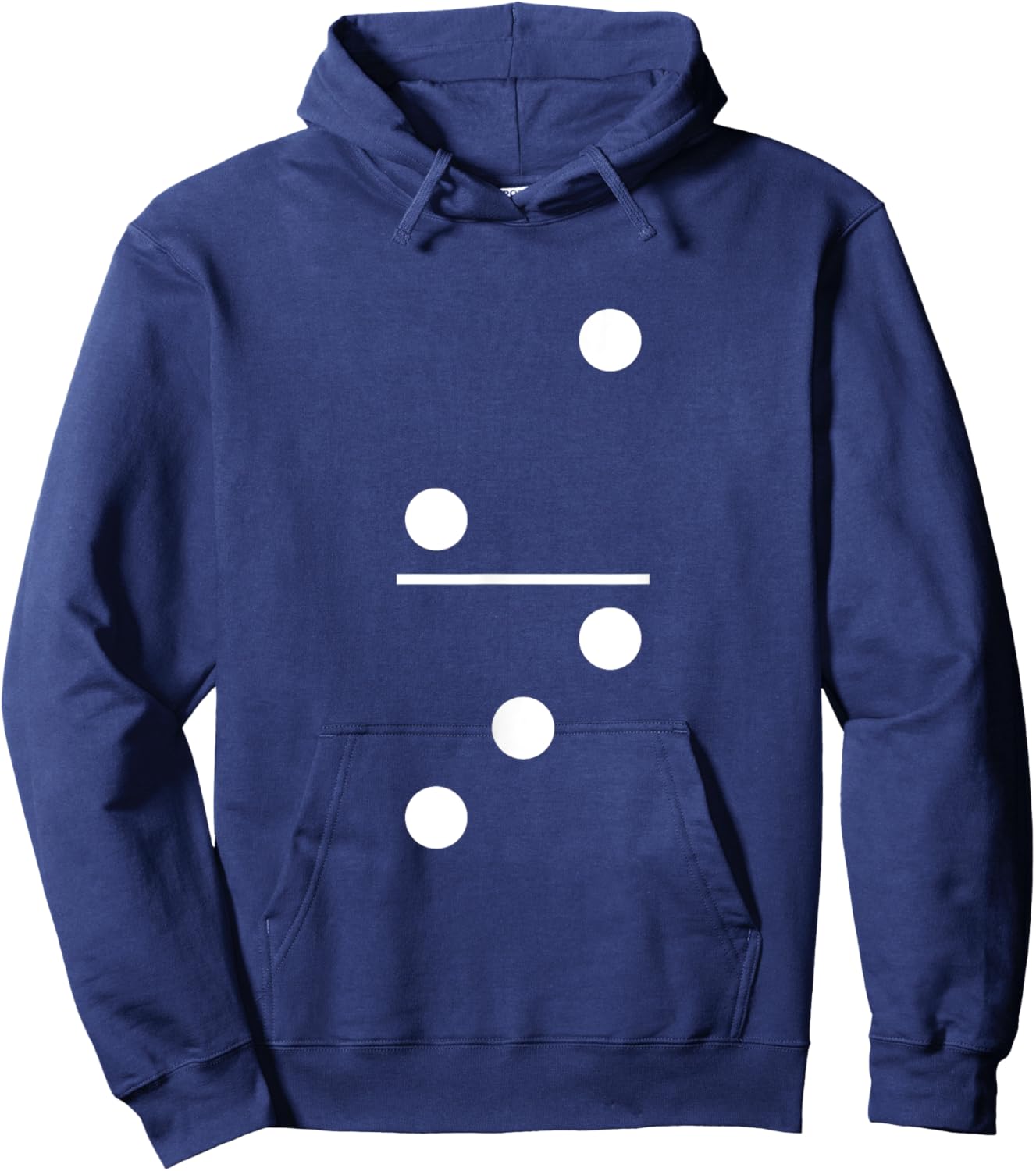 Two Three Domino 2 and 3 White Dots 2-3 Weekend Games 2/3 Hoodie - Hoodie | Navy