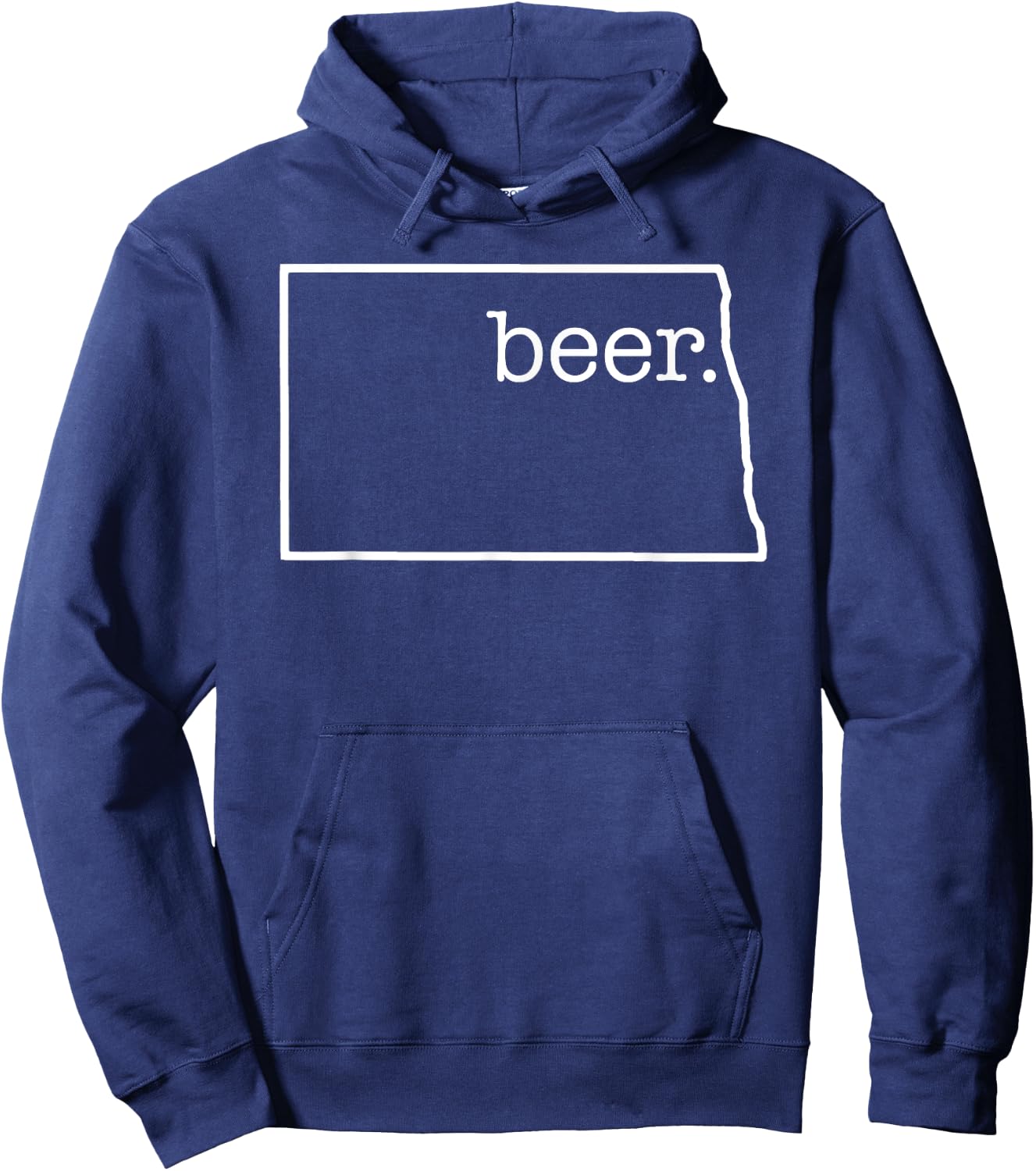 Craft Beer Lover North Dakota Beer State Of North Dakota Men Hoodie - Hoodie | Navy