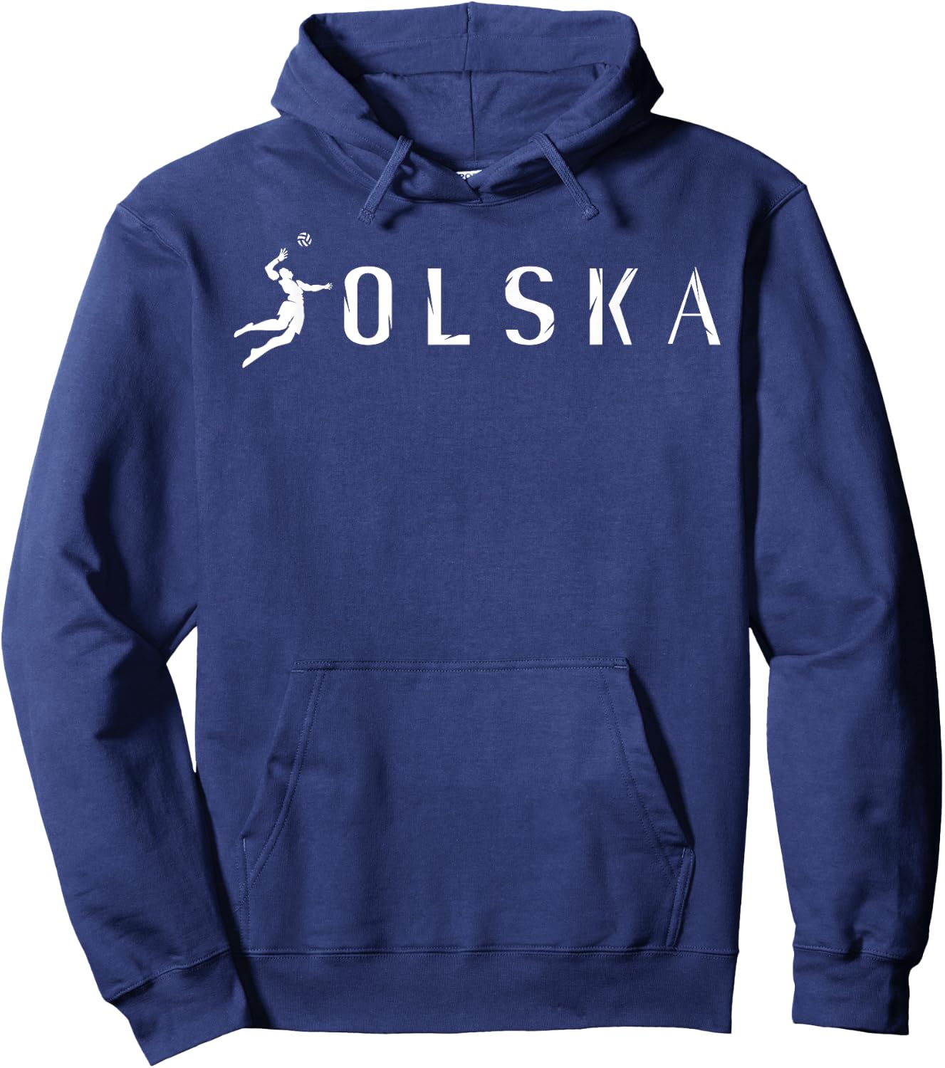 Polska Siatkowka Polish Volleyball Represent Poland Hoodie - Hoodie | Navy