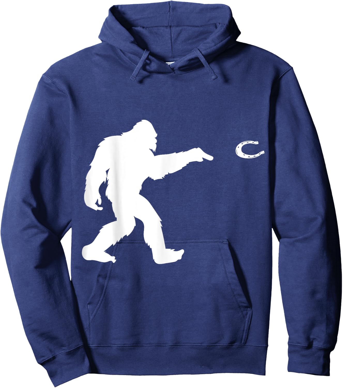 Horseshoe Pitching Hoodie - Hoodie | Navy