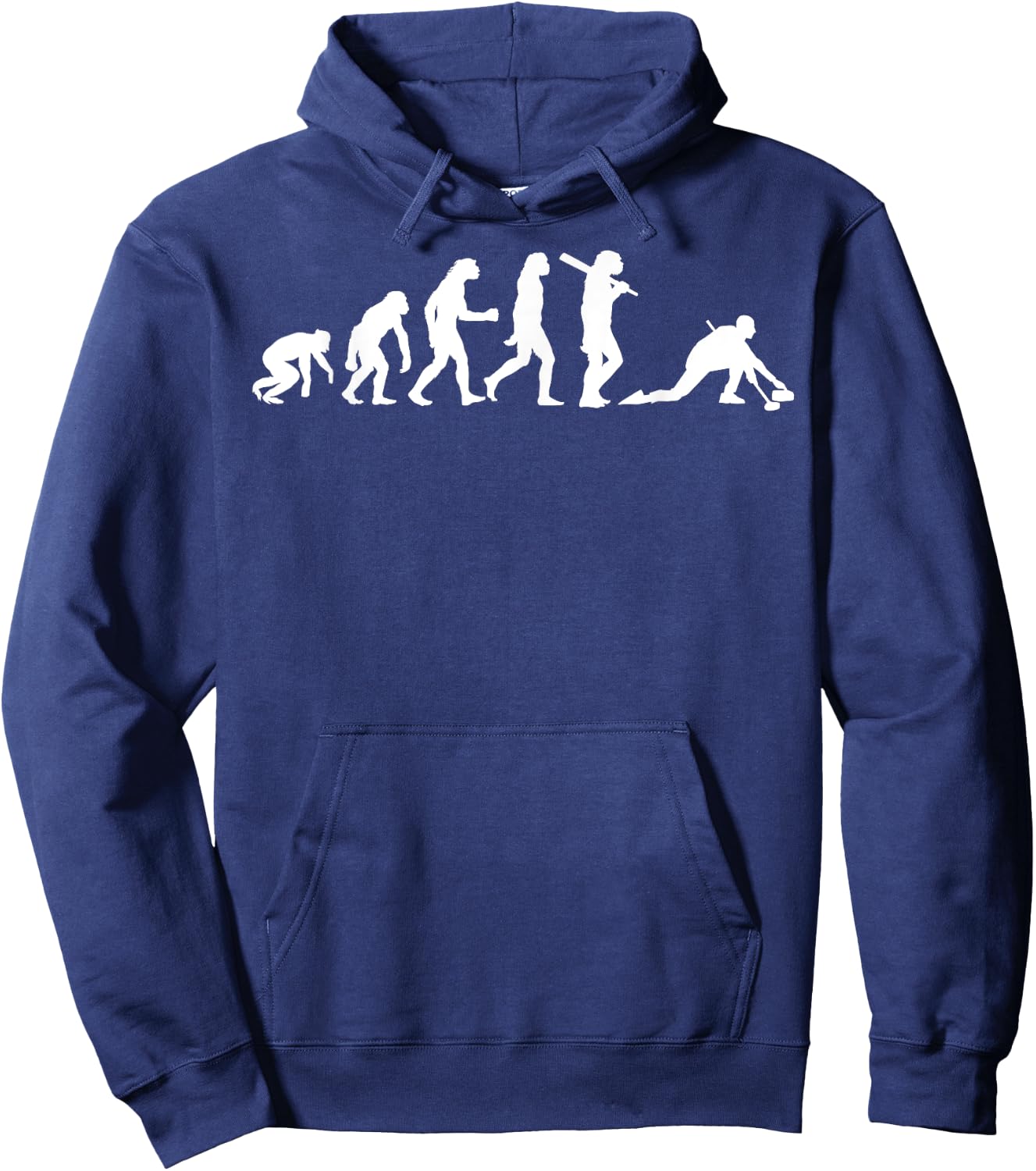 Funny Curling Gift Women Curling Team Stone Player Hoodie - Hoodie | Navy
