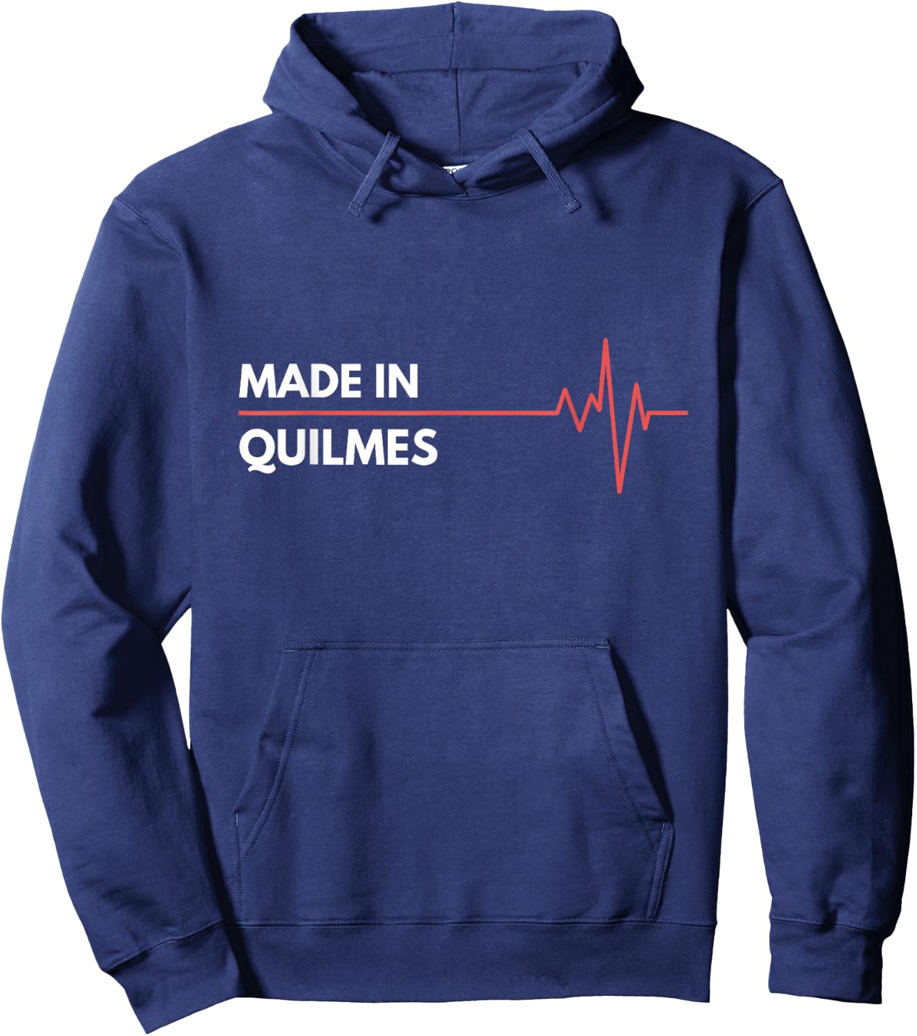 Made In Quilmes Argentina City Of Birth Hometown Hoodie - Hoodie | Navy