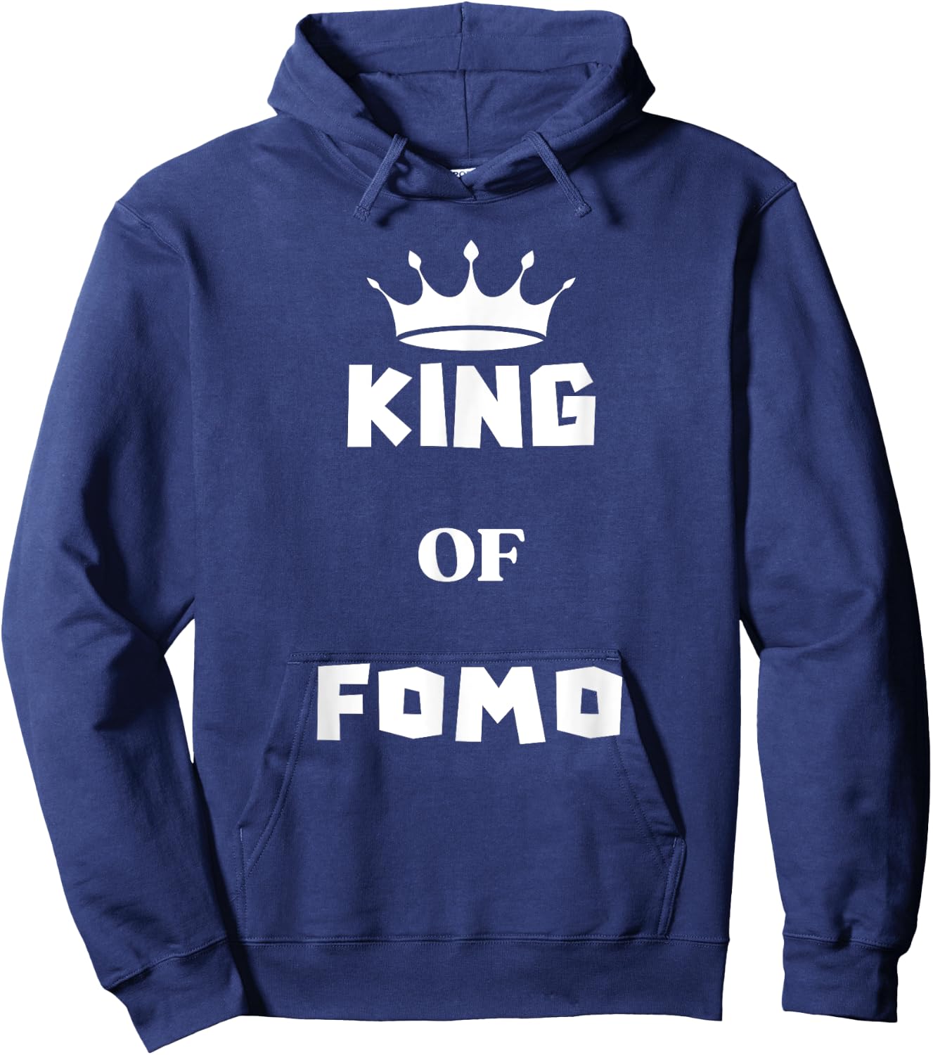 King Of FOMO Hoodie - Hoodie | Navy