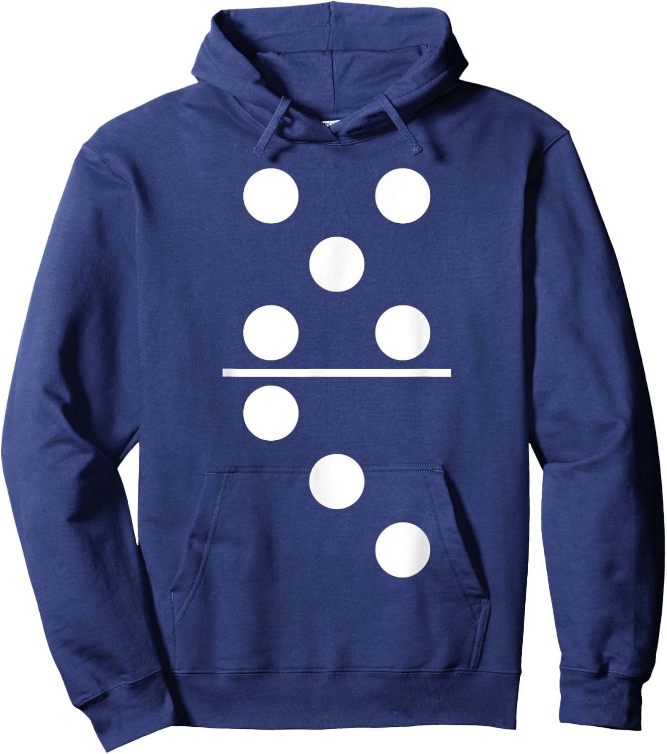 Domino Game 5 3 Matching Halloween Group Costume Hoodie - Hoodie | Navy