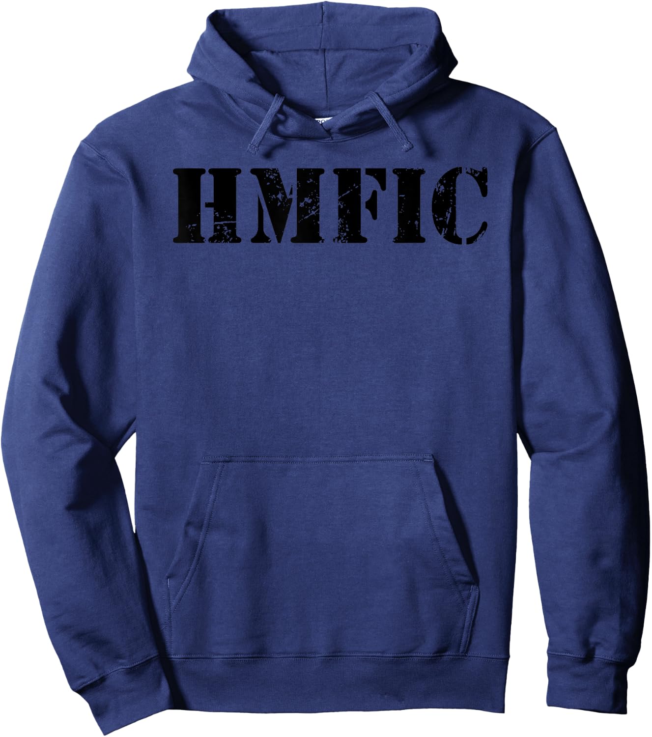 HMFIC - Head Motherfucker In Charge - Army Slang US Jargon Hoodie - Hoodie | Navy