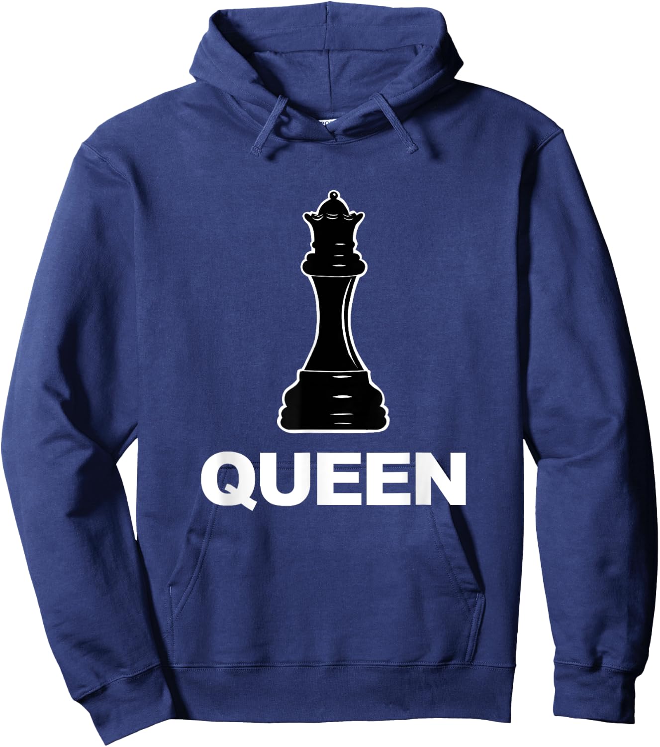 Black Queen Chess Queen Chess Black Queen Hoodie - Hoodie | Navy