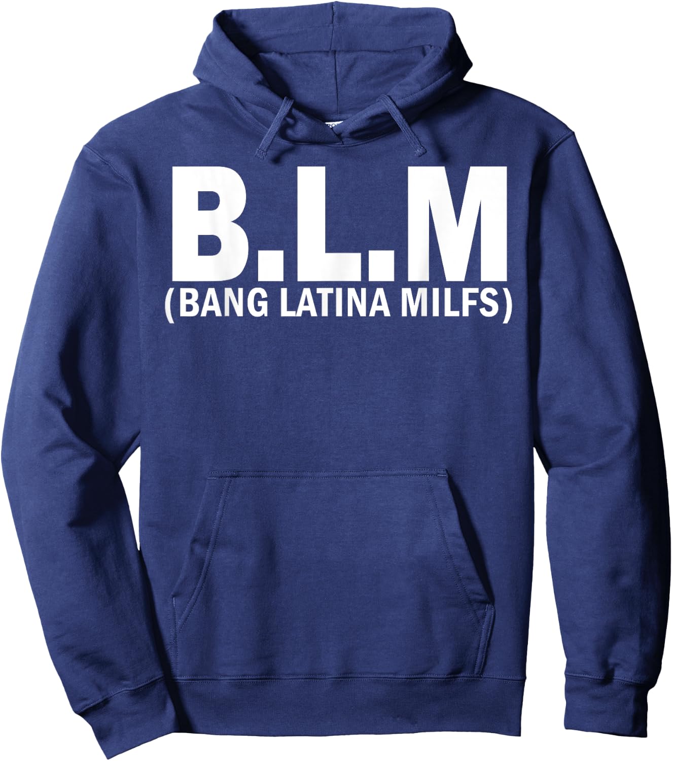 BLM Bang Latina Milfs Hoodie - Hoodie | Navy