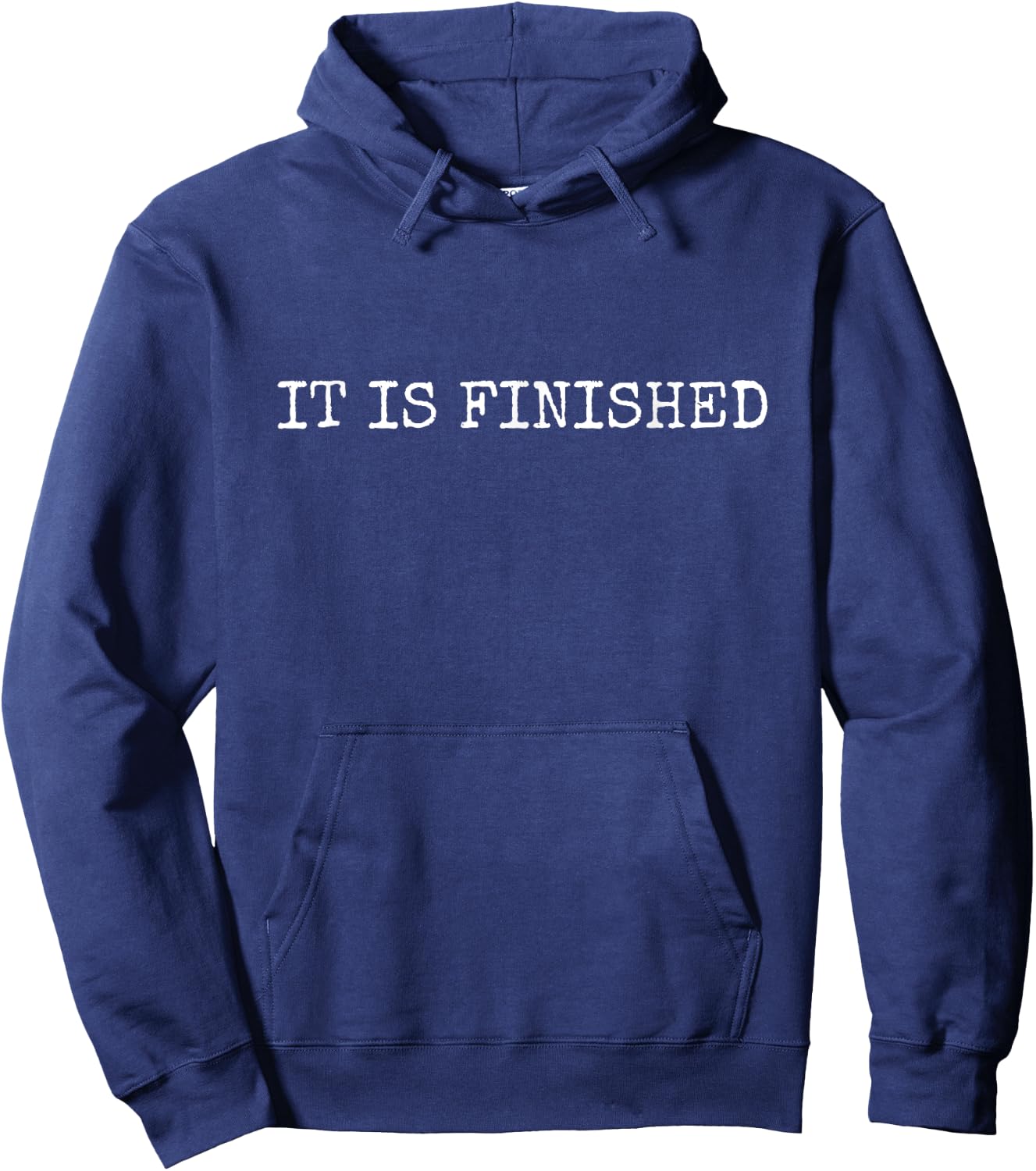It Is Finished Hoodie - Hoodie | Navy